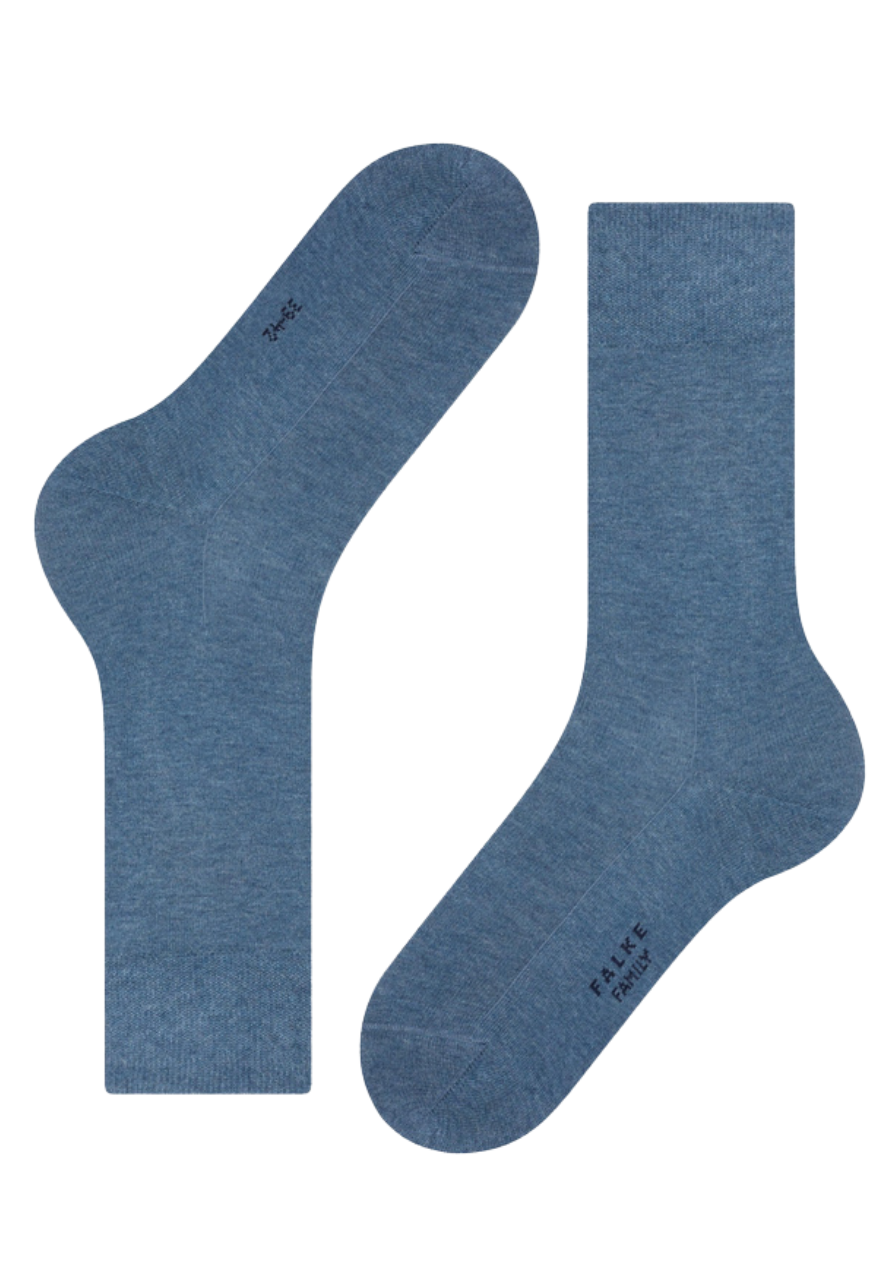 Falke Family Hoge Sokken Lichtblauw 14657/6660