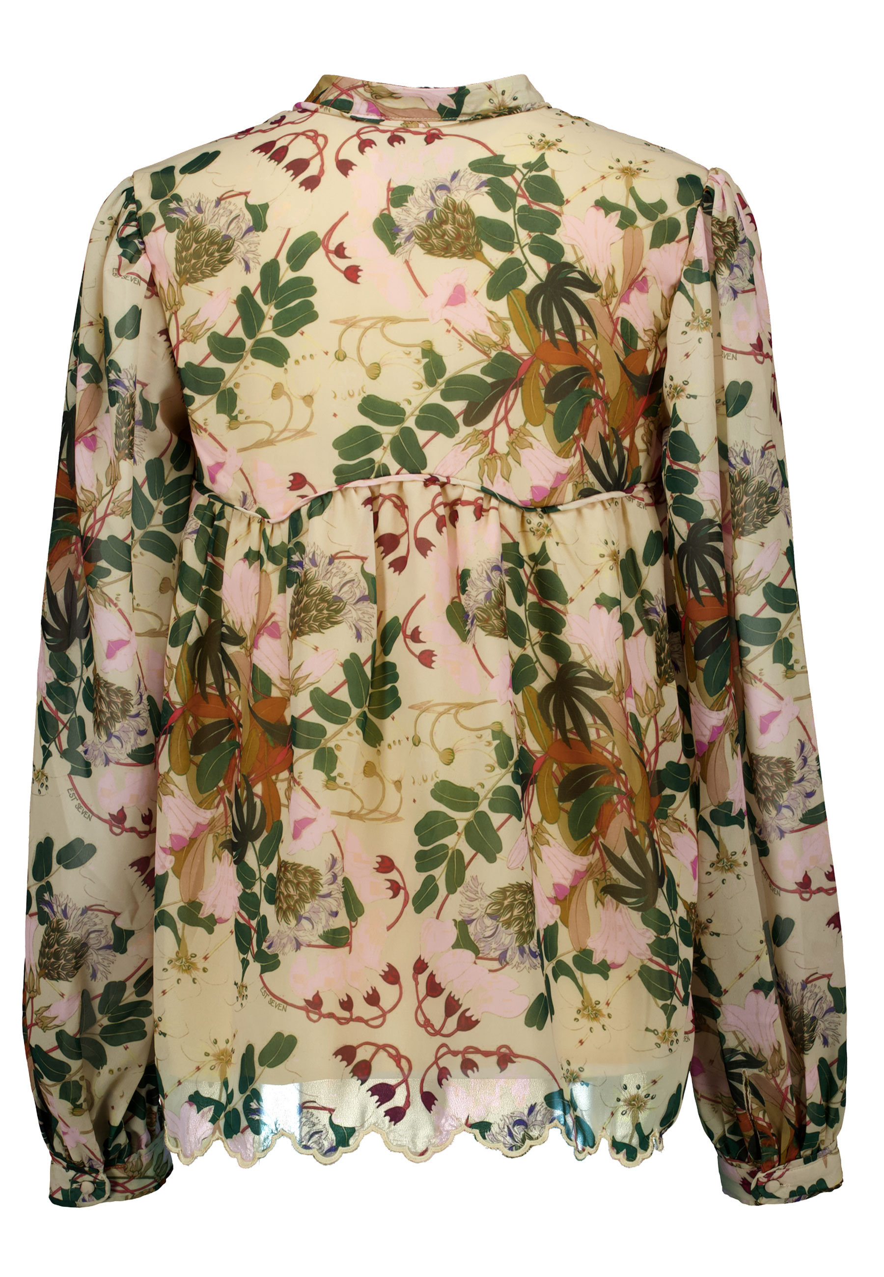 Est'seven Char Blouses Multicolor Char