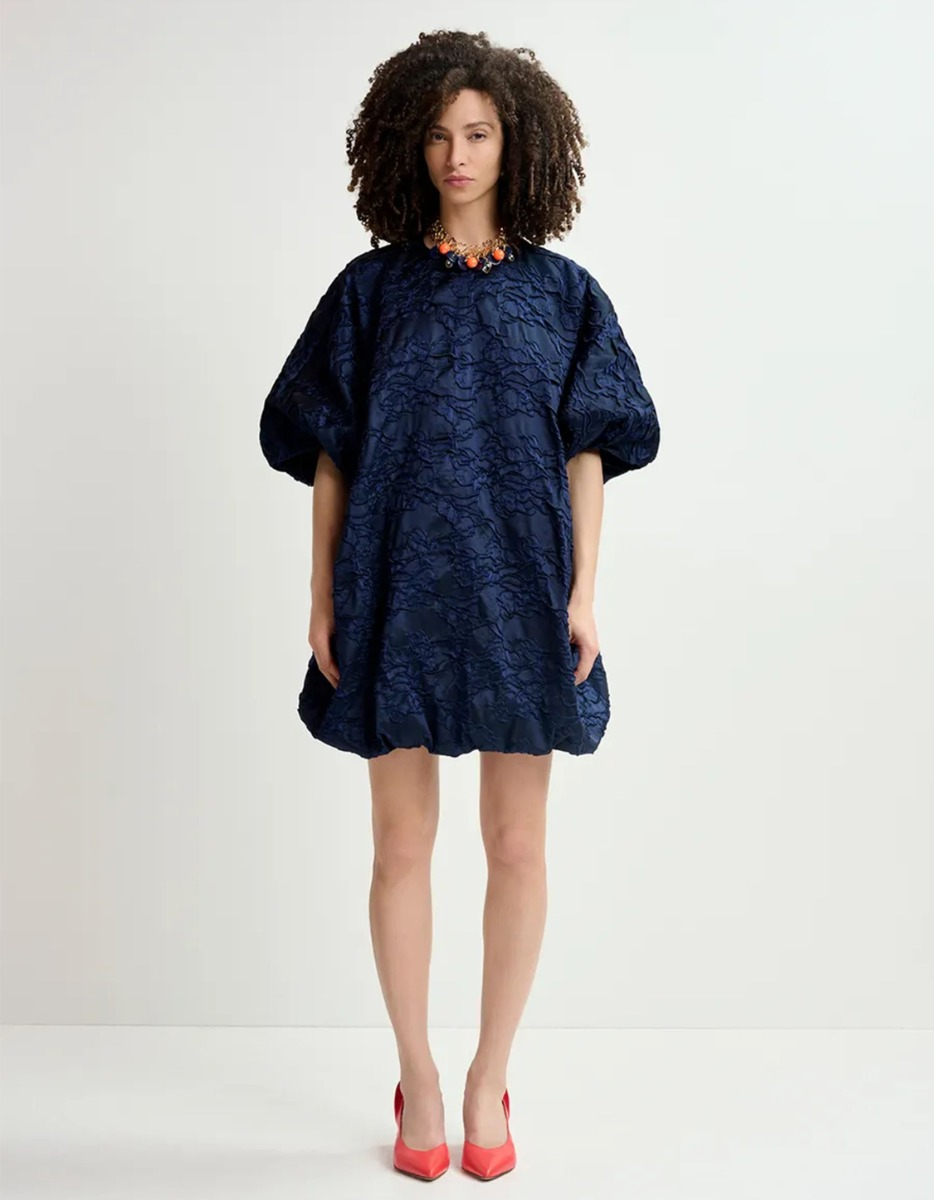 Essentiel Antwerp  Jurken Donkerblauw Grateful
