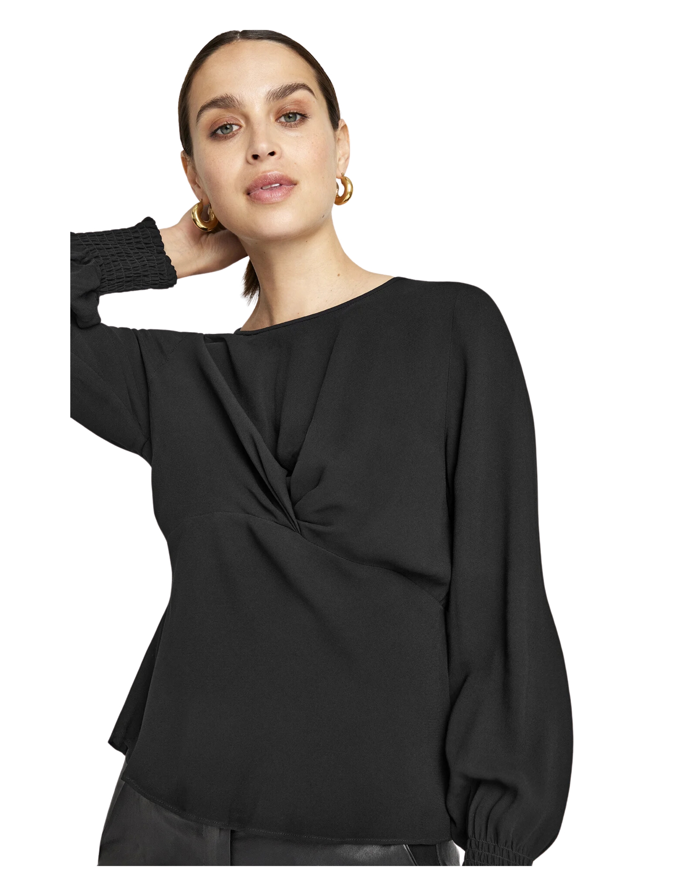 Gustav Britt Blouses Zwart 54637 7540