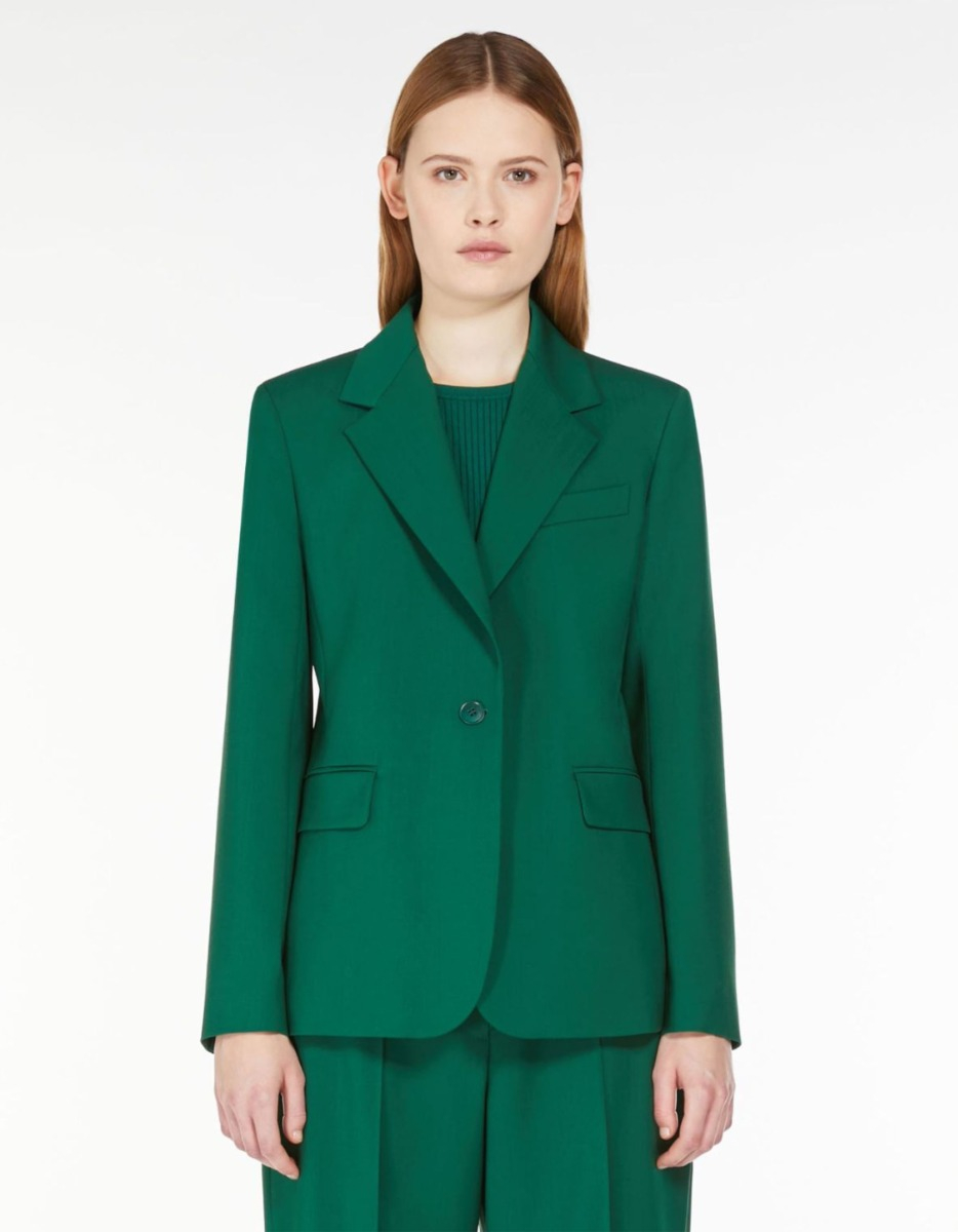 Max Mara Weekend  Blazers Groen Lamine