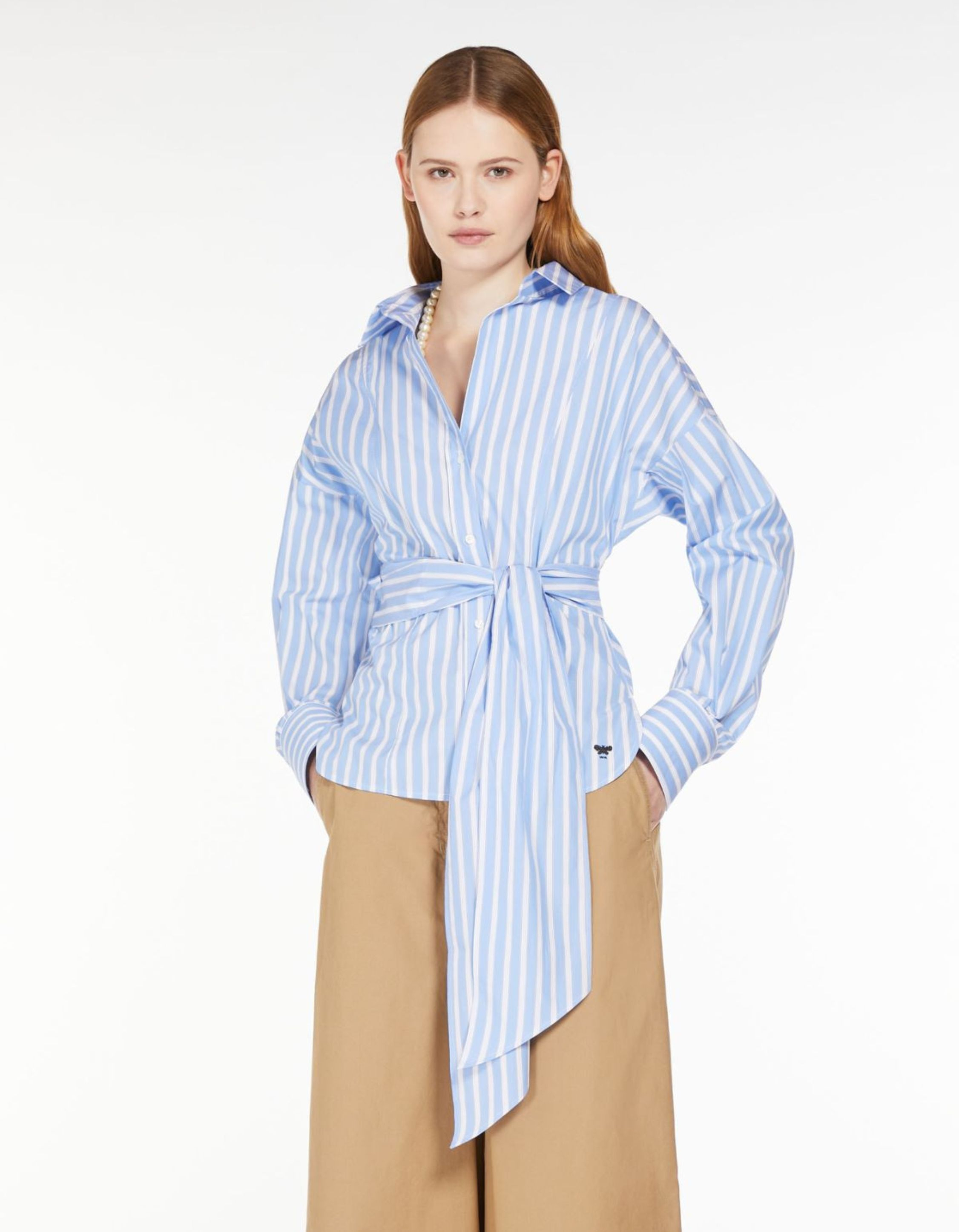 Max Mara Weekend  Blouses Lichtblauw Torino