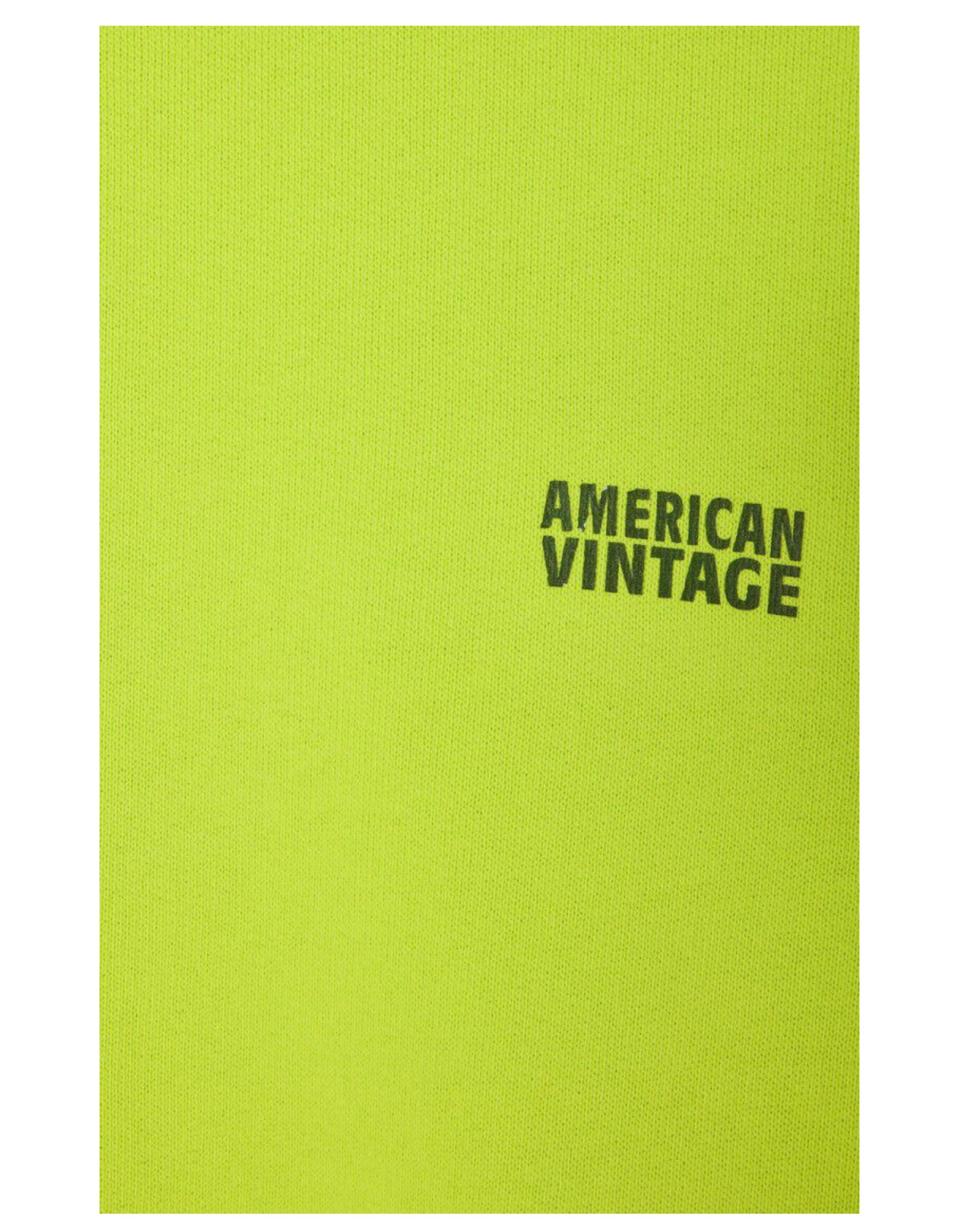 American Vintage Izubird Sweaters Geel Izu03ae25