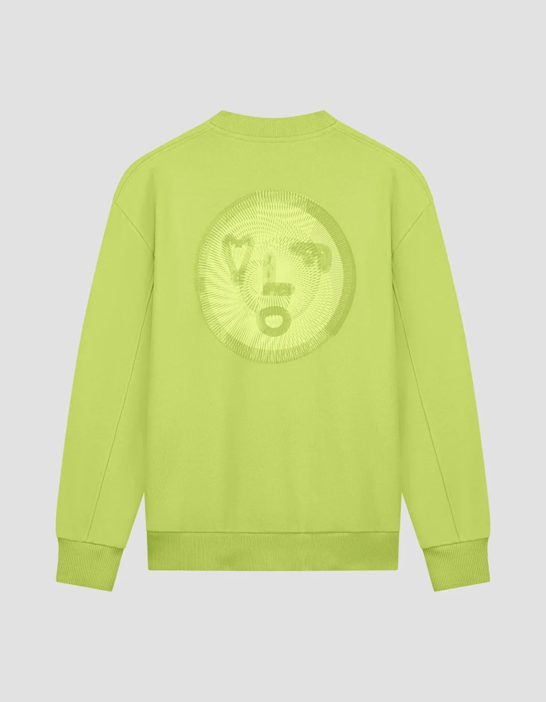 ØlÅf Spiral Face Crewneck Sweaters Groen W200201