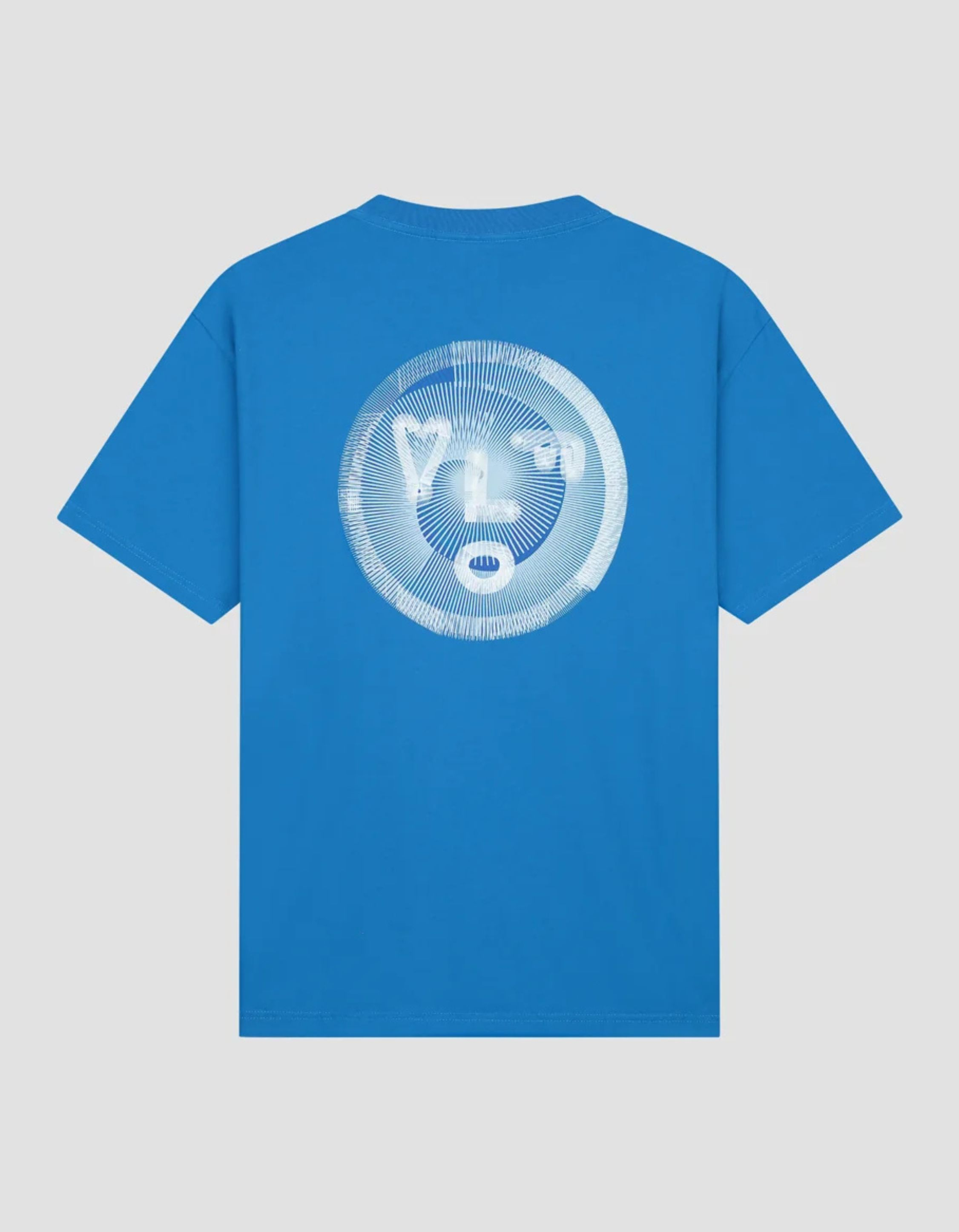ØlÅf Spiral Face Tee T-shirts Blauw M200101