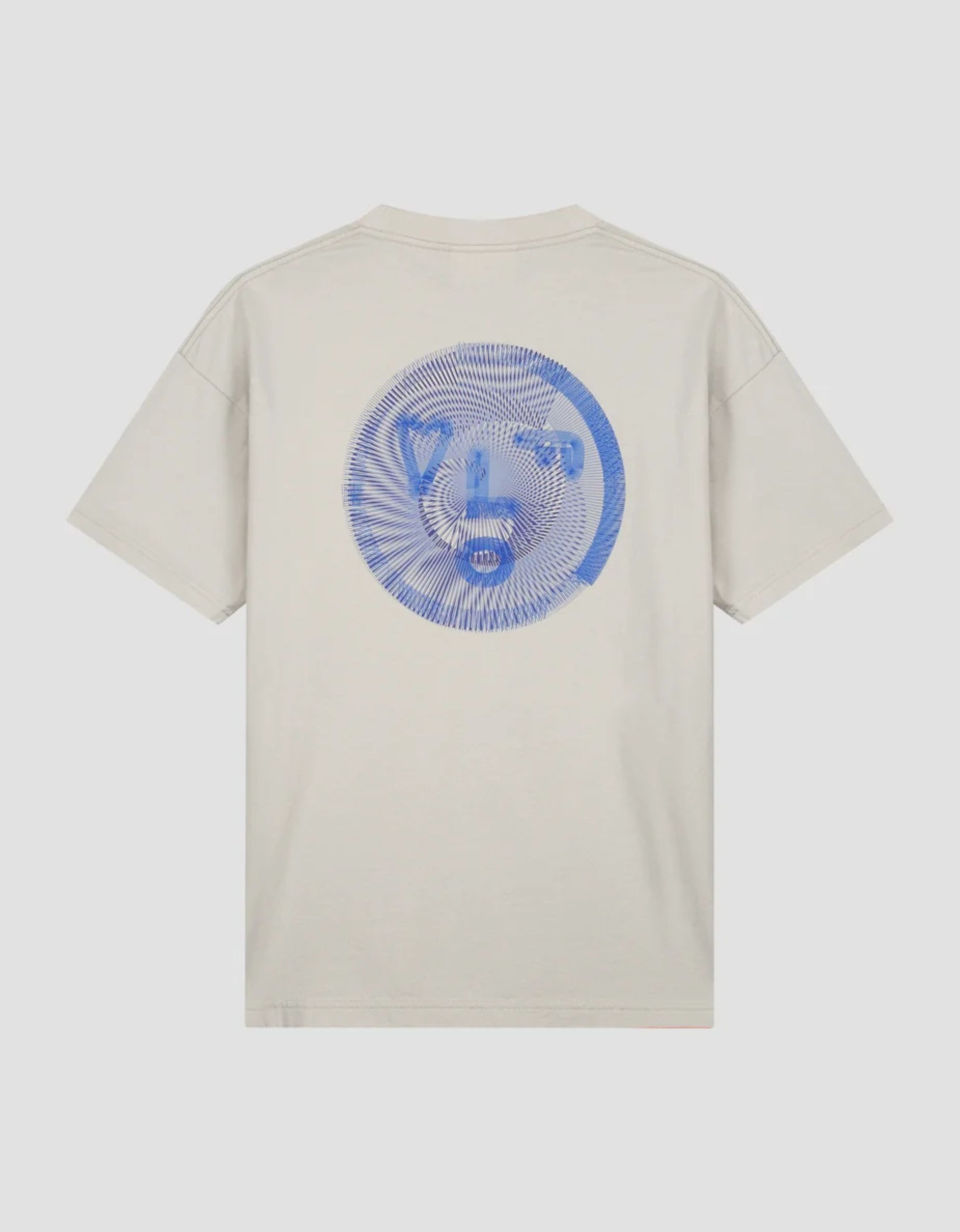 ØlÅf Spiral Face Tee T-shirts Beige M200101