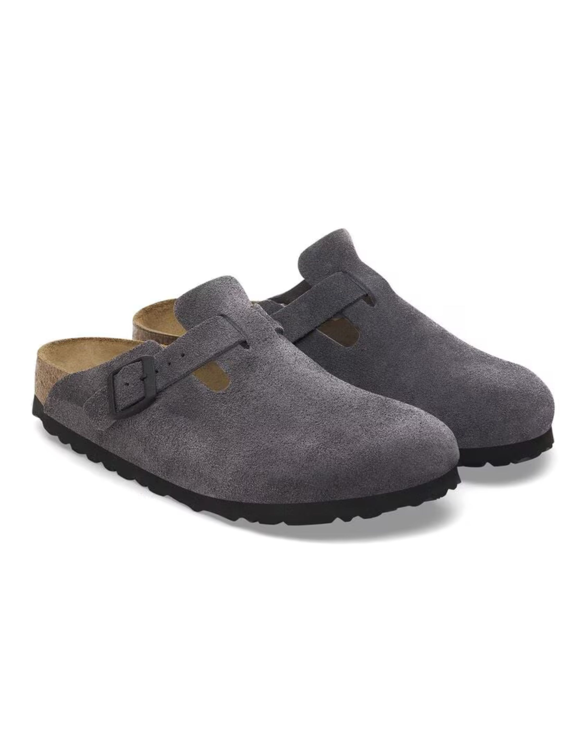 Birkenstock Boston Bs Slippers Grijs 1028552