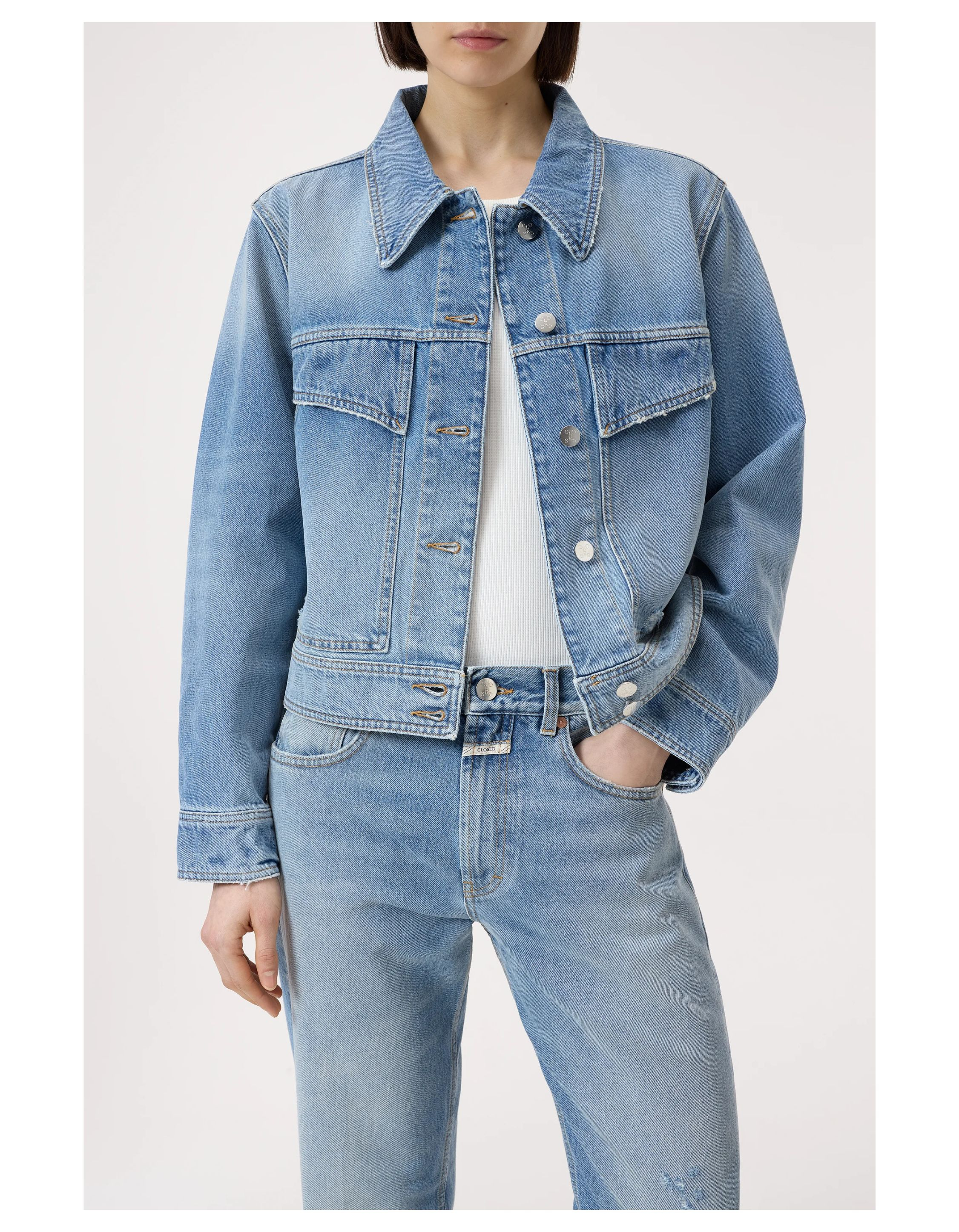 Closed 33° Denim Jacket Spijkerjassen Blauw C97008-18r-5t