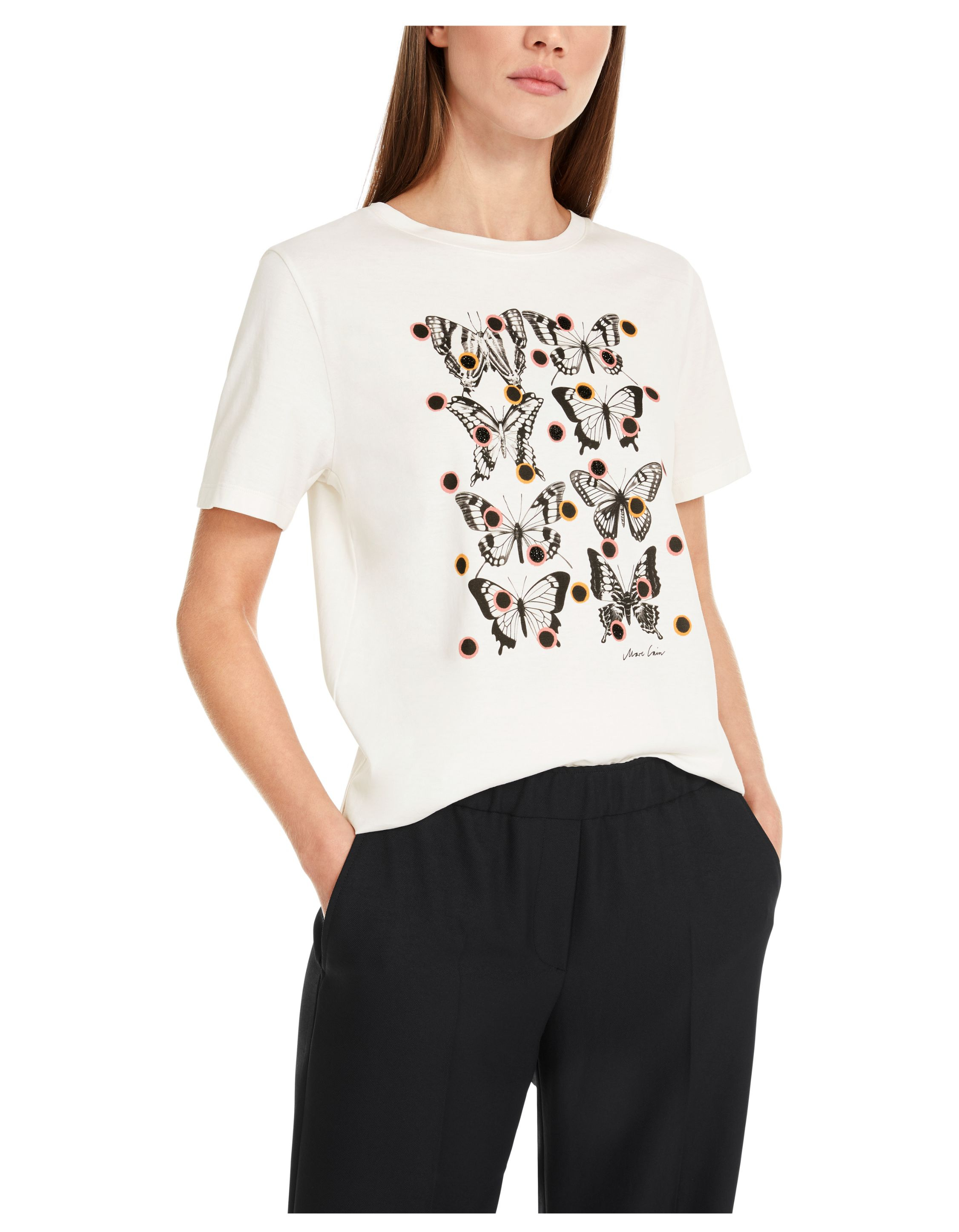 Marccain  T-shirts Off White Yc 48.11 J59