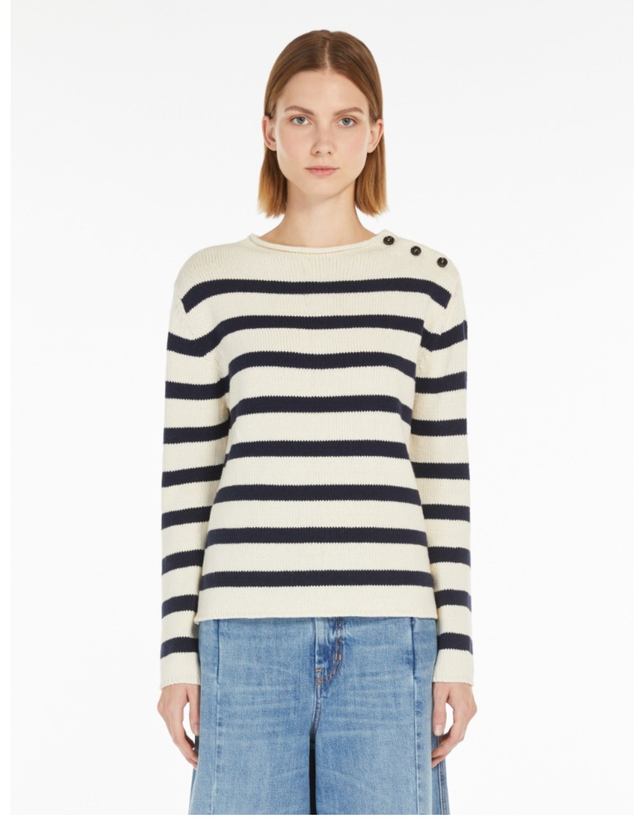 Max Mara Weekend  Truien Creme Vibo