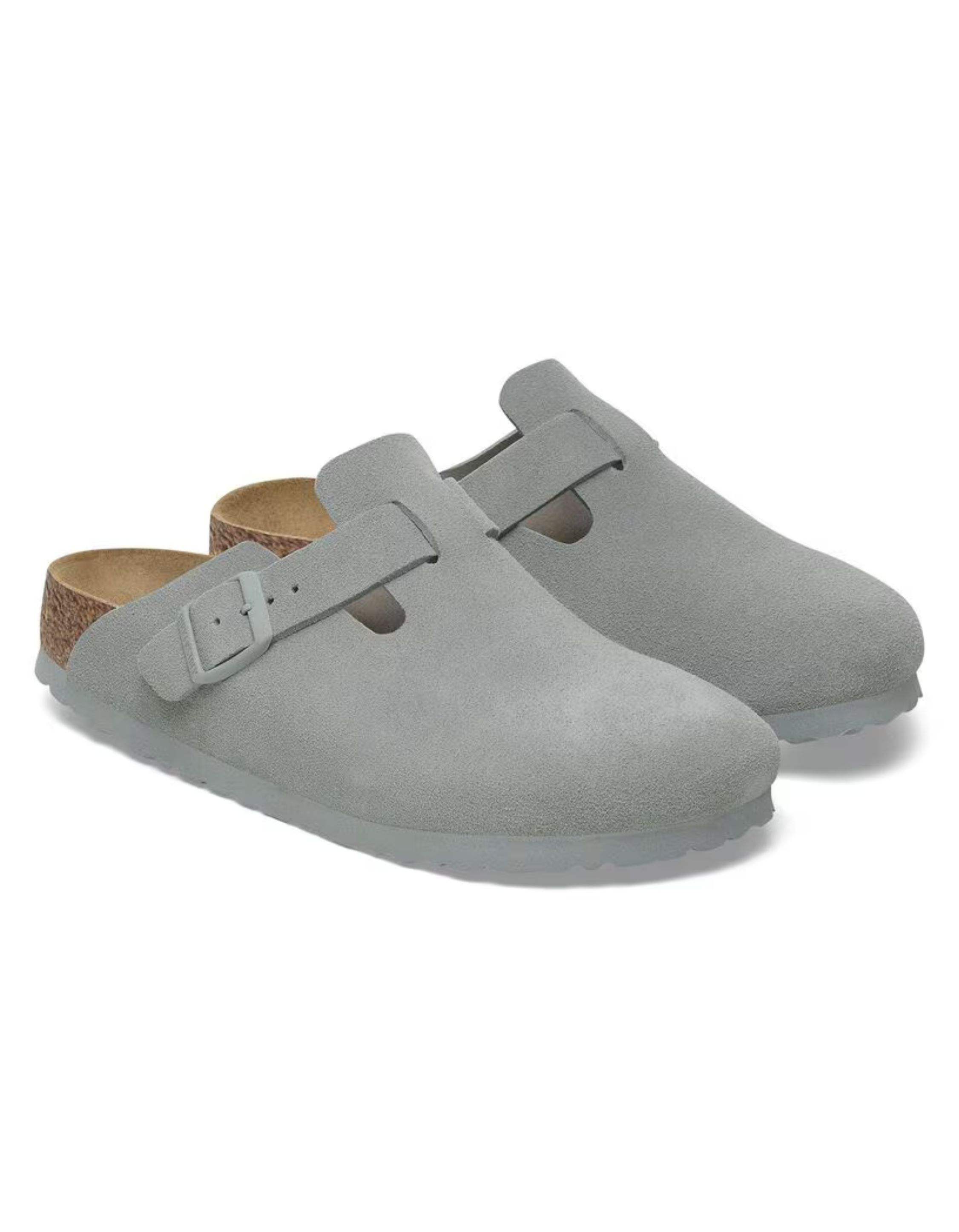 Birkenstock Boston Bs  Lichtblauw 1029214