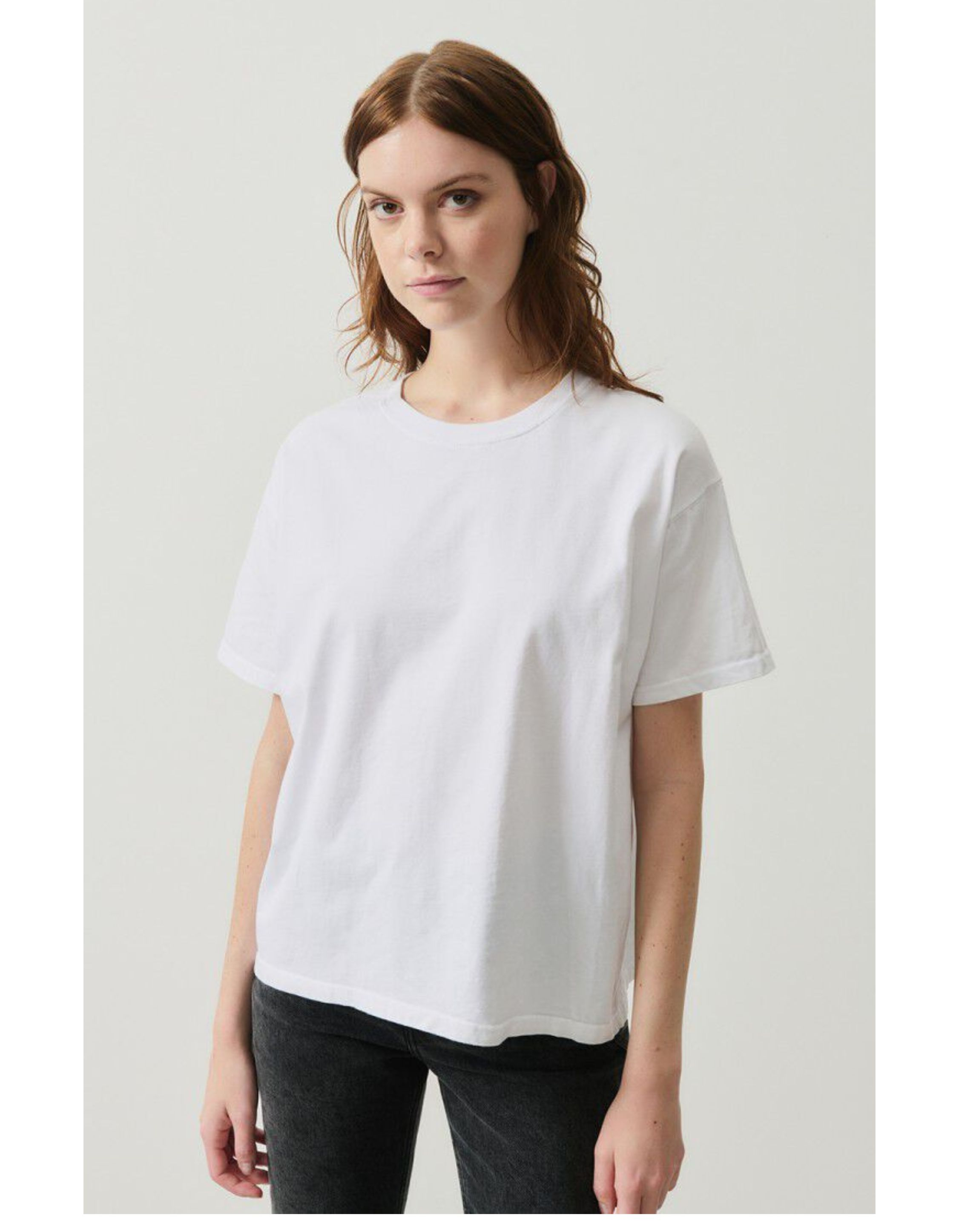 American Vintage Fizvalley T-shirts Wit Fiz02ae25