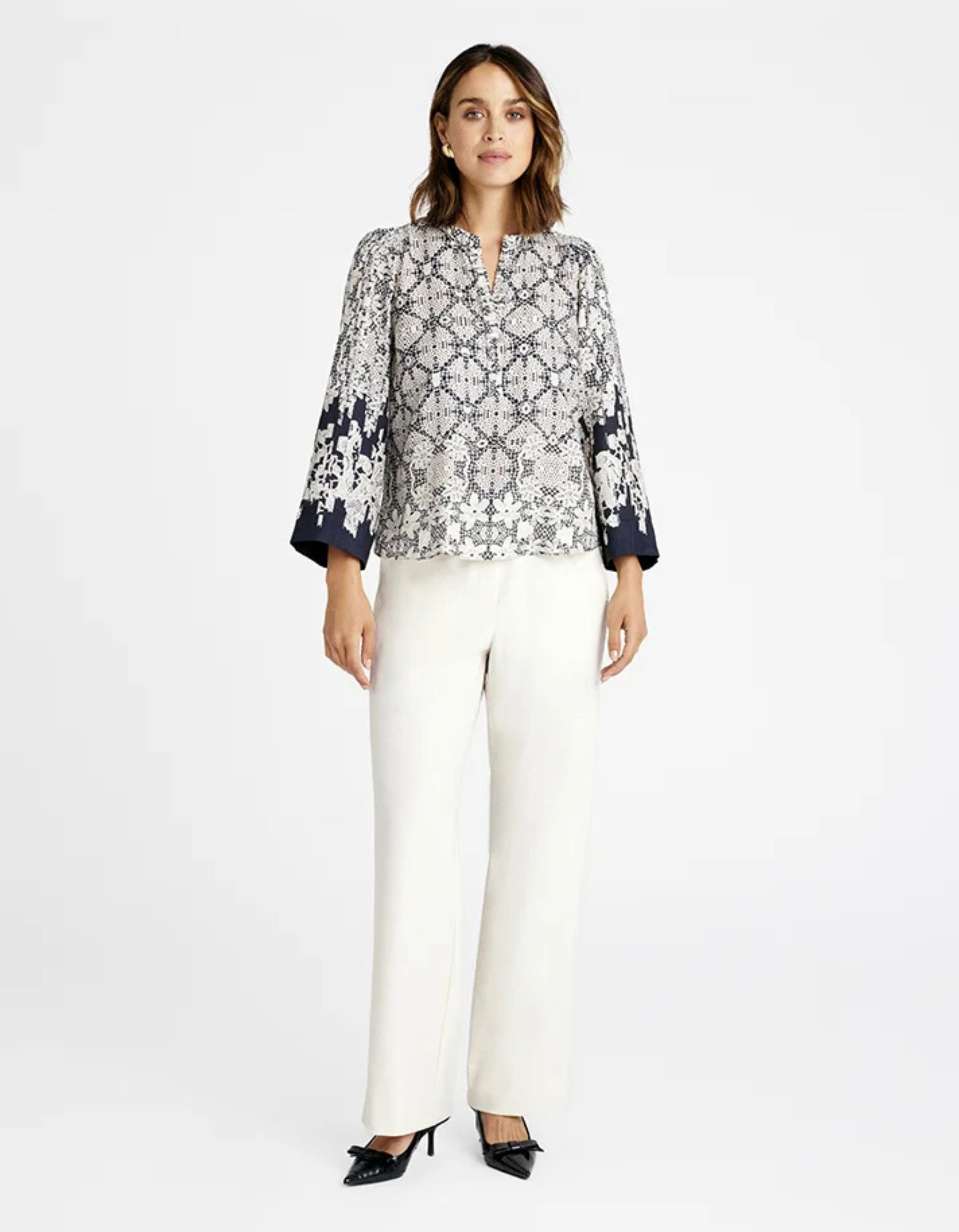 Gustav Neomi Blouses Zwart 56636 7353
