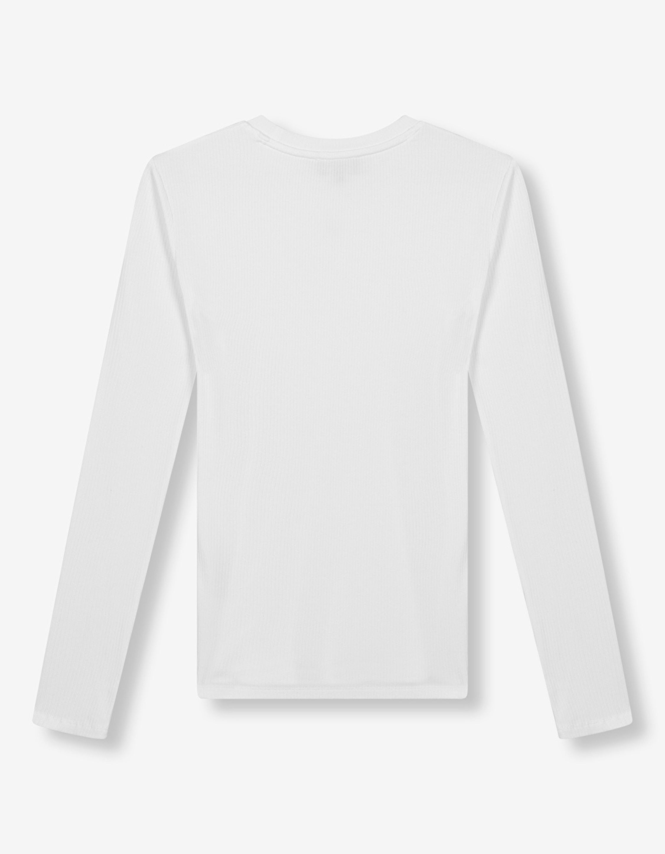 Alix The Label Modal Longsleeve Top Tops Wit 2502848071