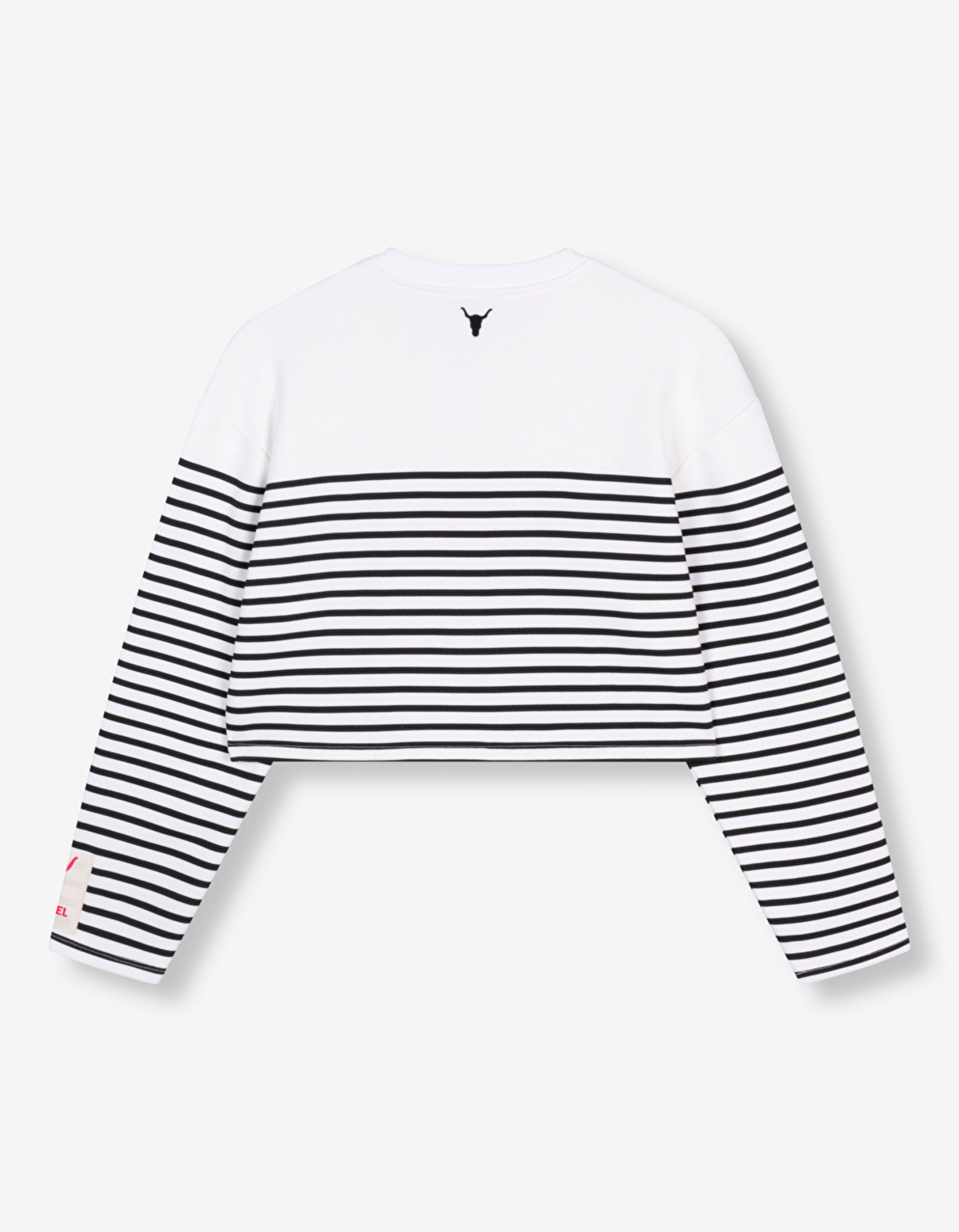 Alix The Label Stripe Sweater Sweaters Wit 2502837088