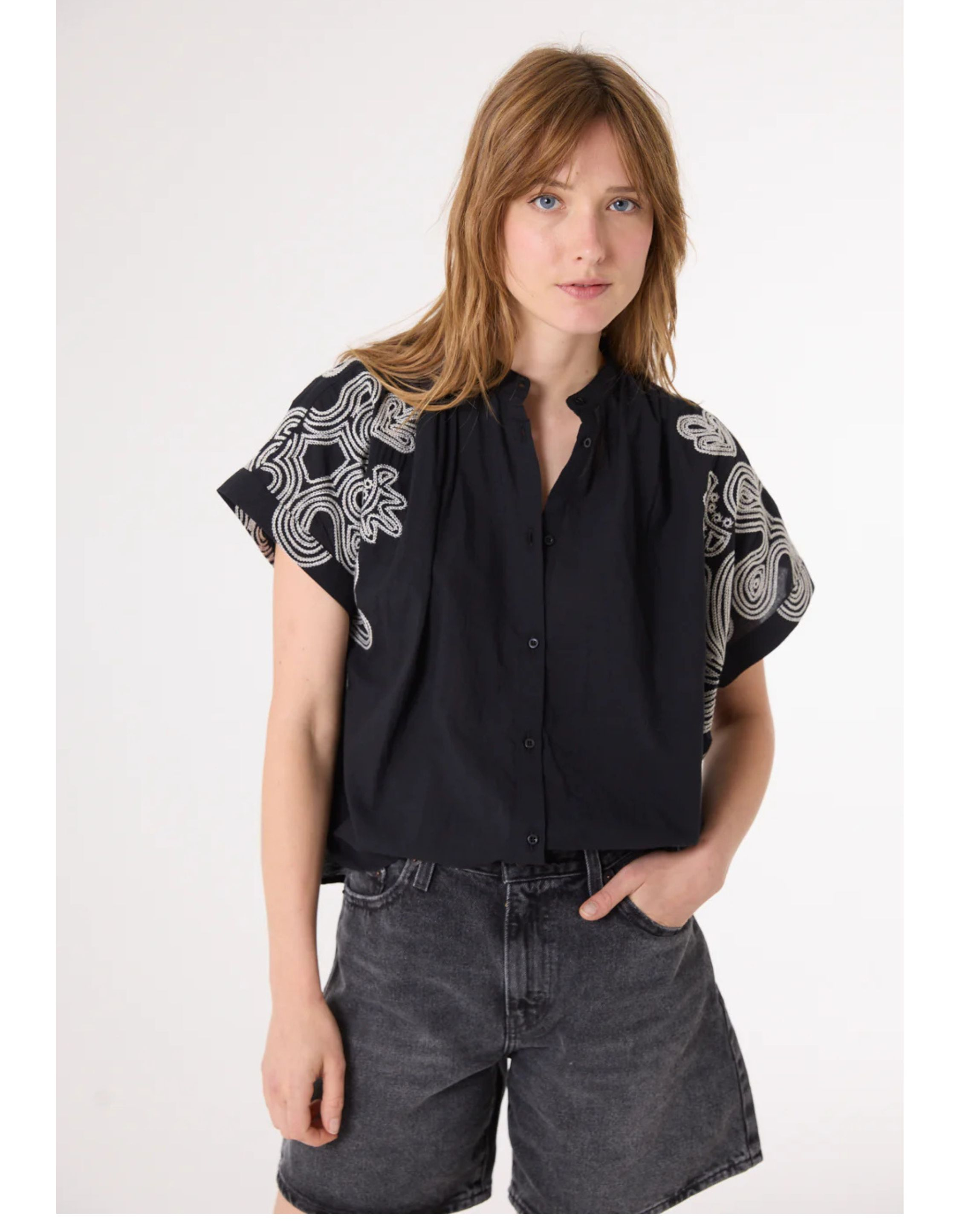 Sacrecoeur  Blouses Zwart Maya