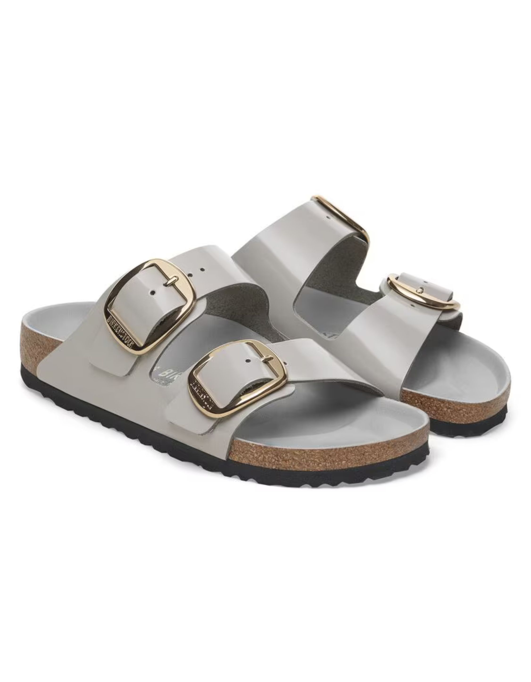 Birkenstock Arizona Big Bickle Slippers Lichtgrijs 1029391