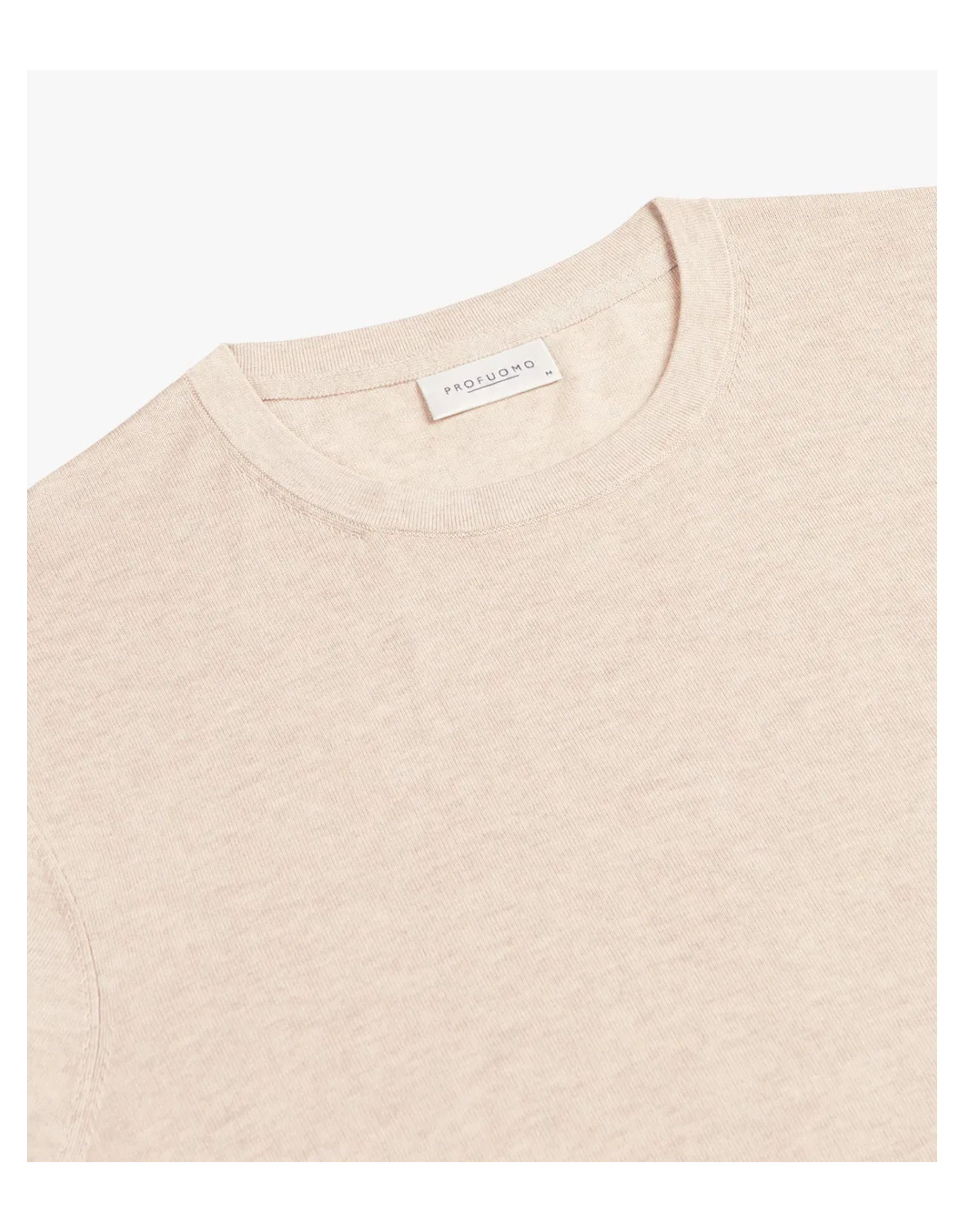 Profuomo  T-shirts Beige Ppwt10005