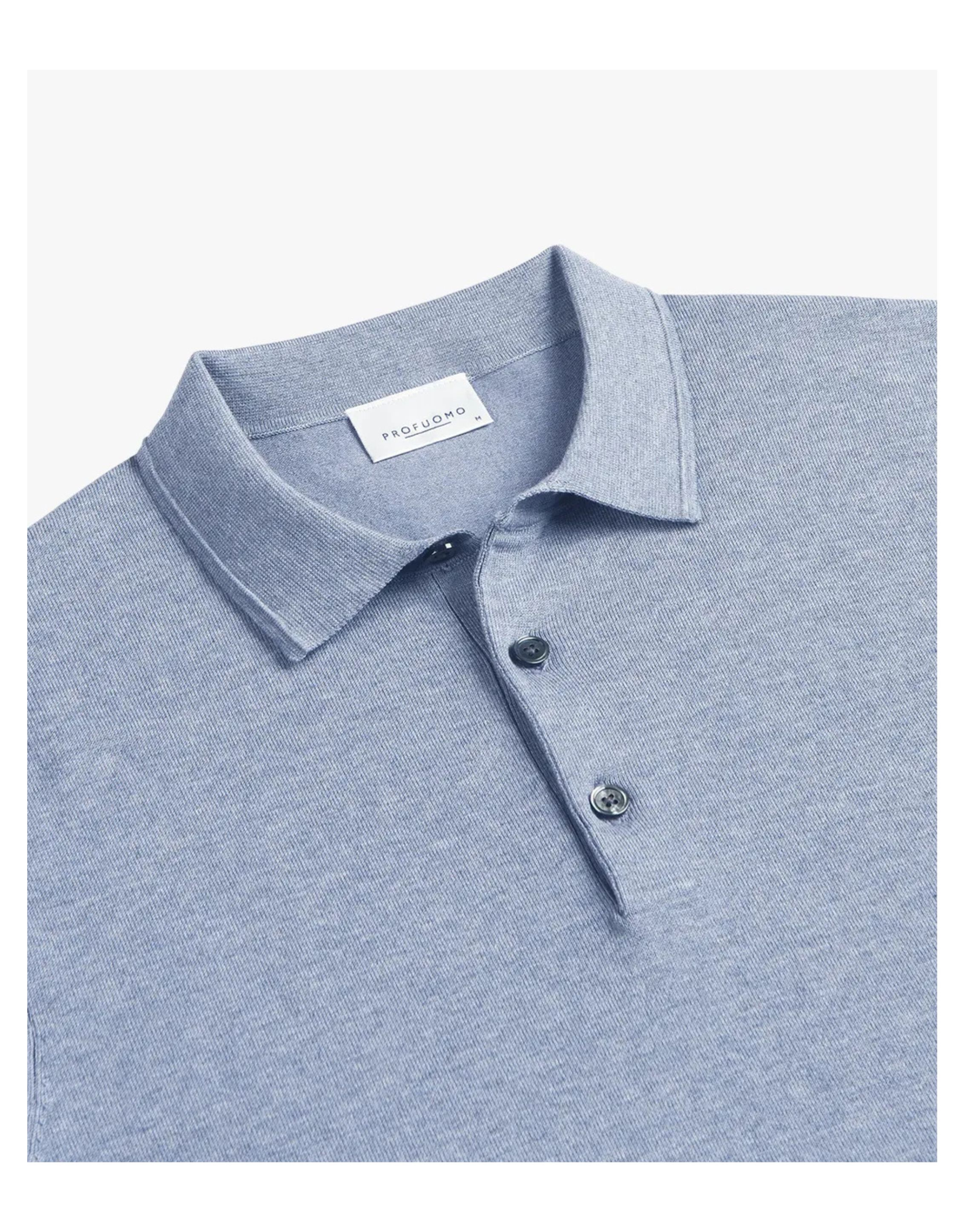 Profuomo  Polos Blauw Ppwd10001
