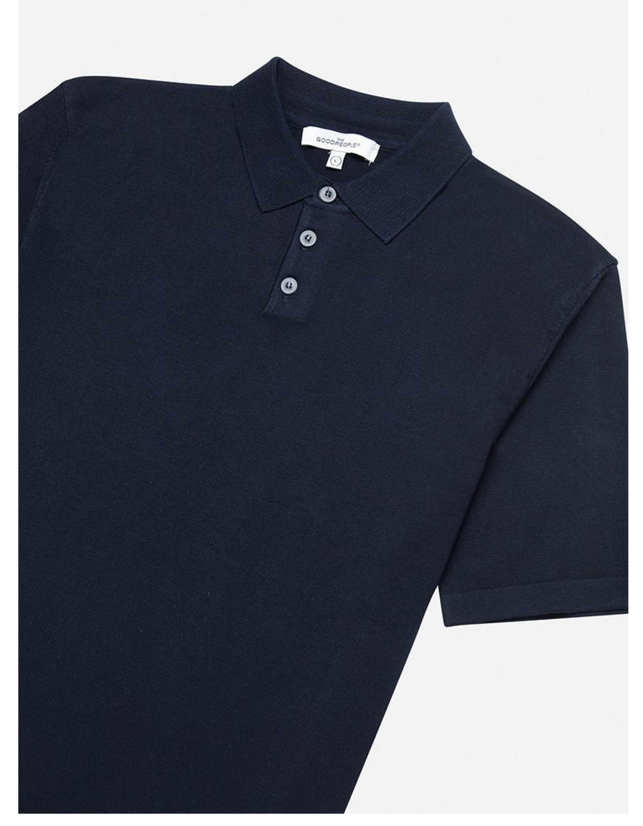 The Goodpeople Plan Polos Donkerblauw 10000801