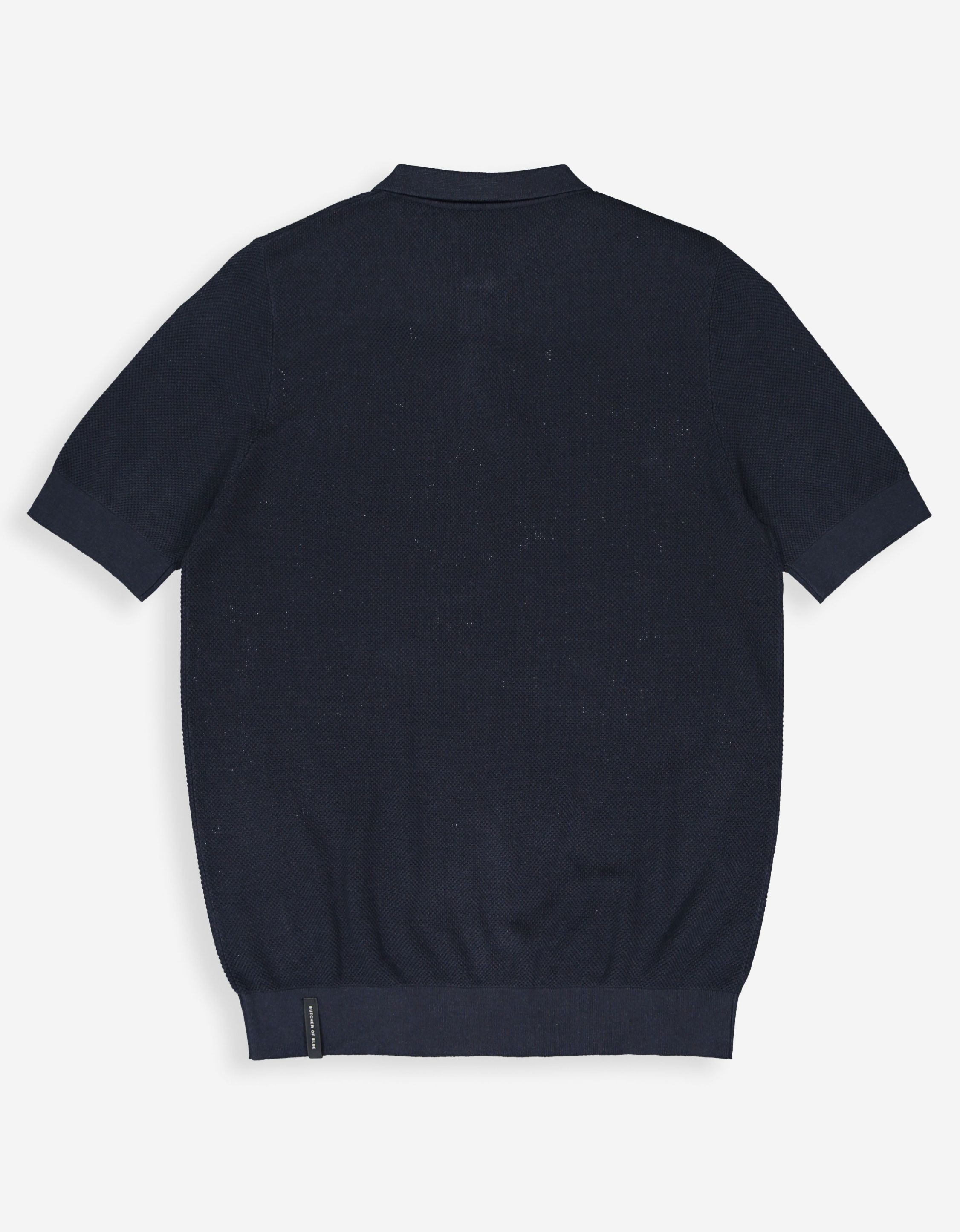 Butcher Of Blue Ripley Knit Polo Polos Donkerblauw M2516017
