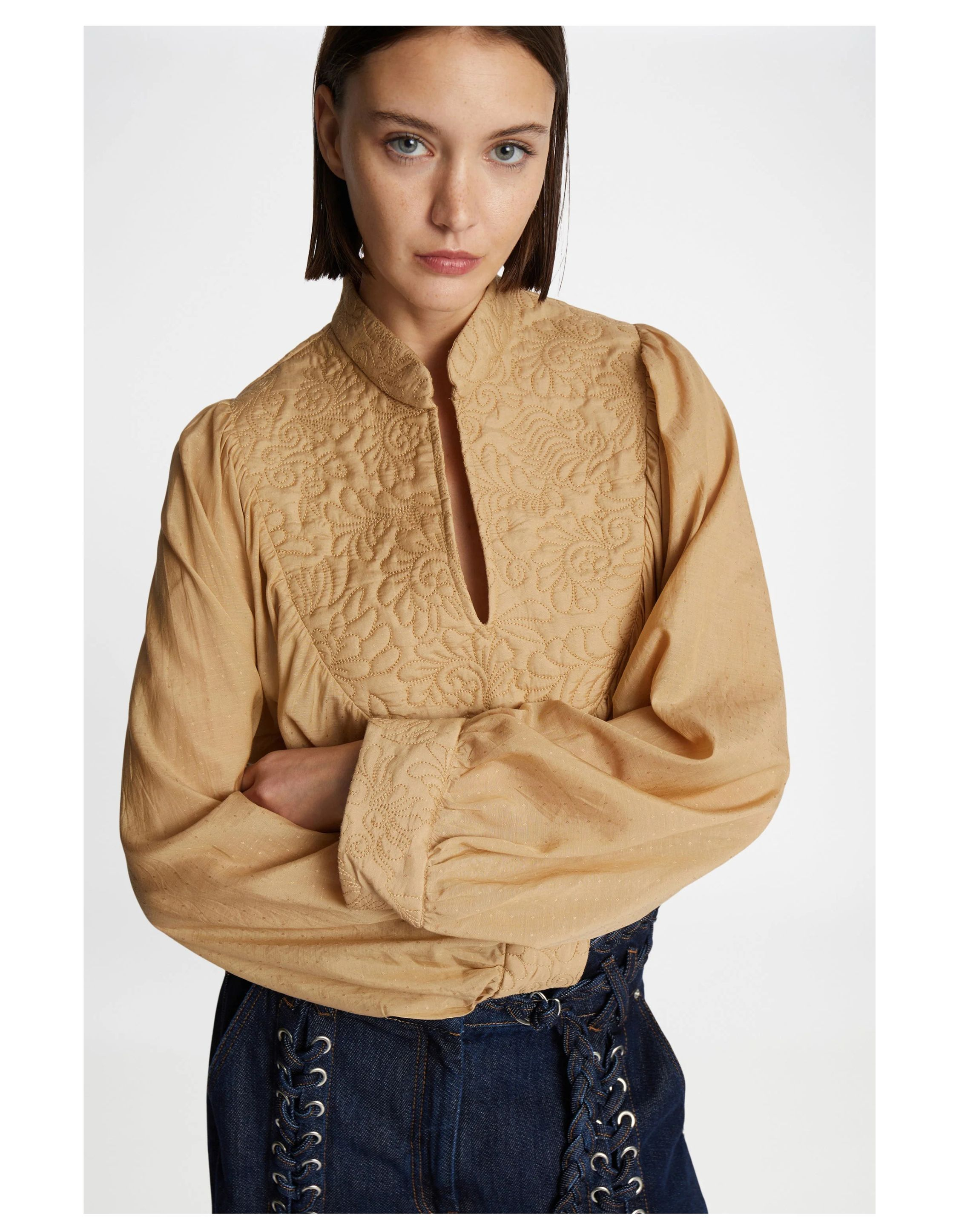 Munthe Frants Tops Camel 251 1005 25130