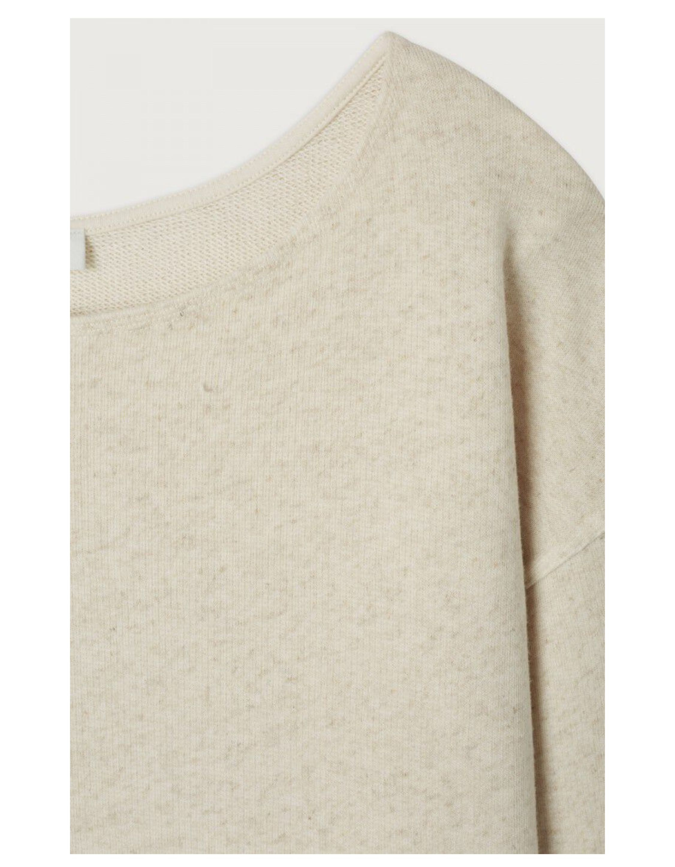 American Vintage Itonay Sweaters Ecru Ito03ae25