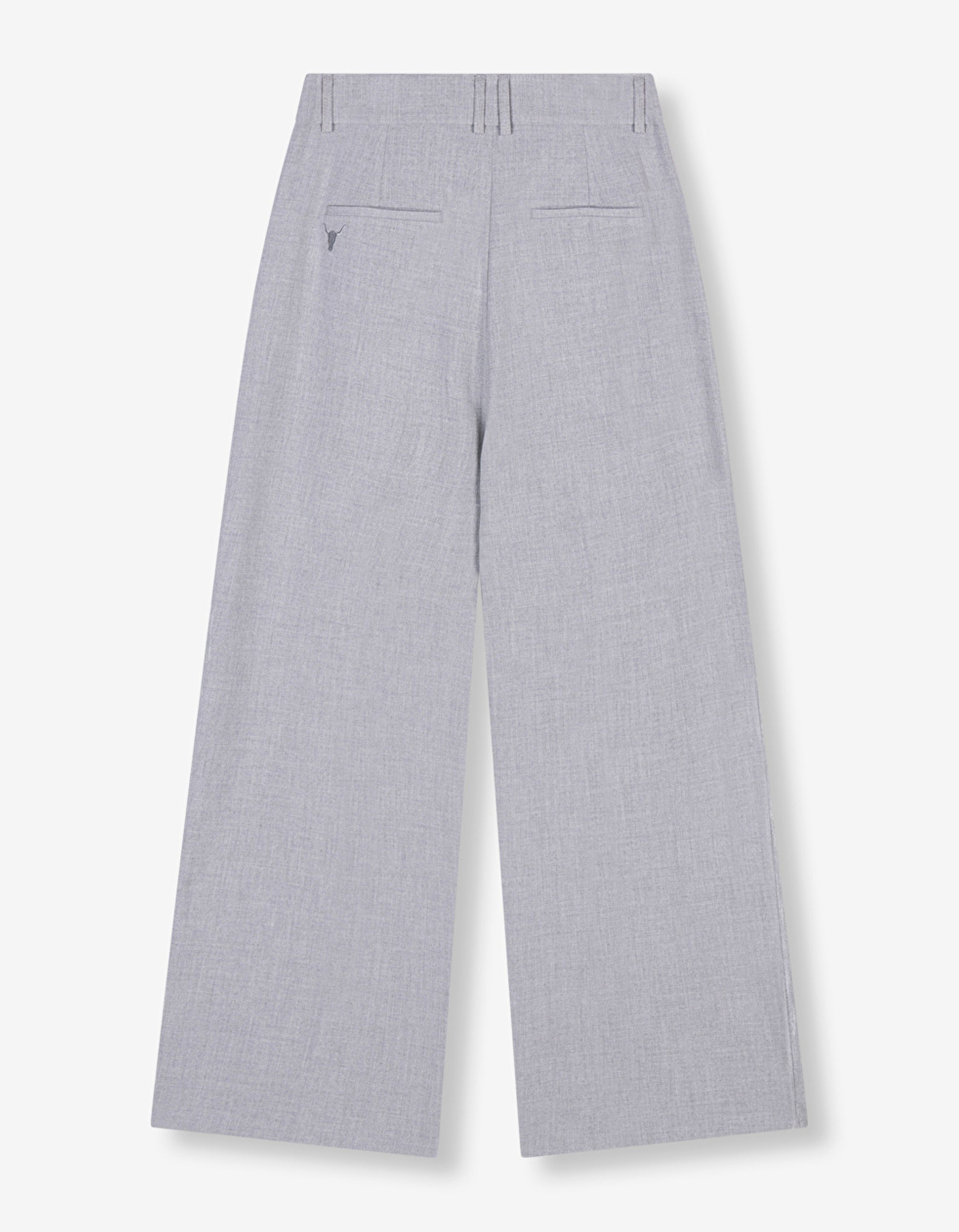 Alix The Label Foil Stripe Pants Pantalons Lichtgrijs 2502106020