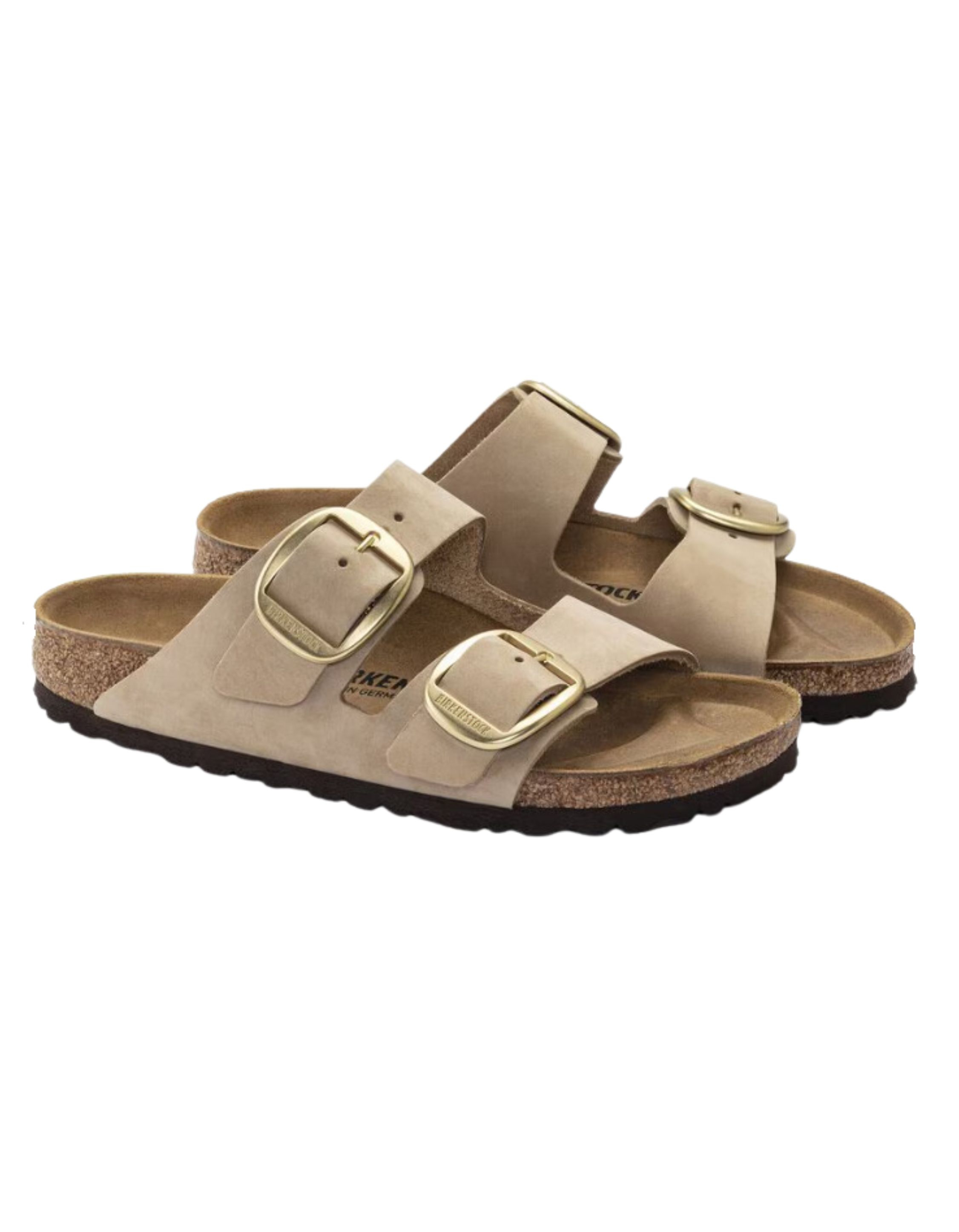 Birkenstock Arizona Big Buckle Slippers Zand 1024064