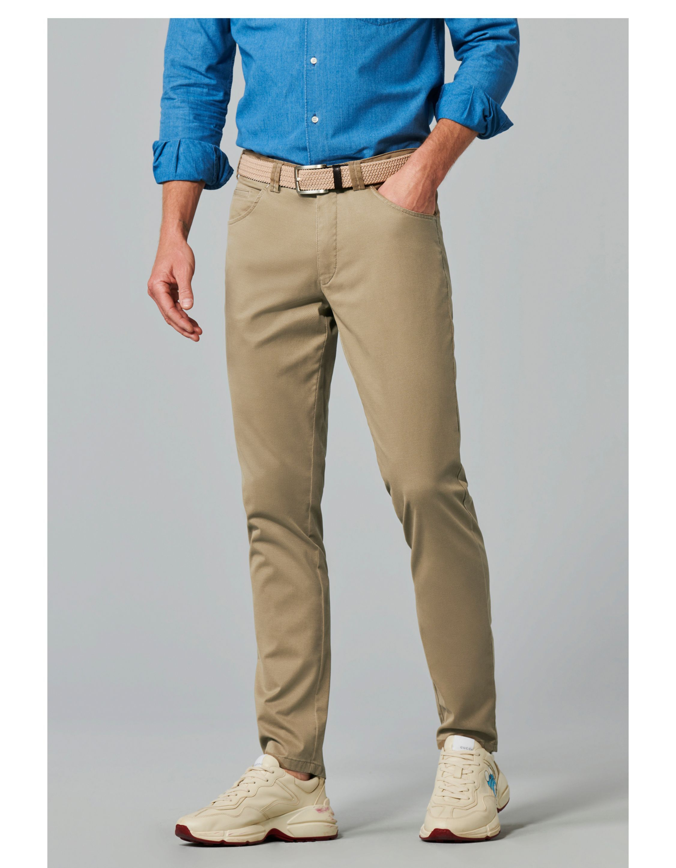 Meyer Dublin Pantalons Beige 1-5056