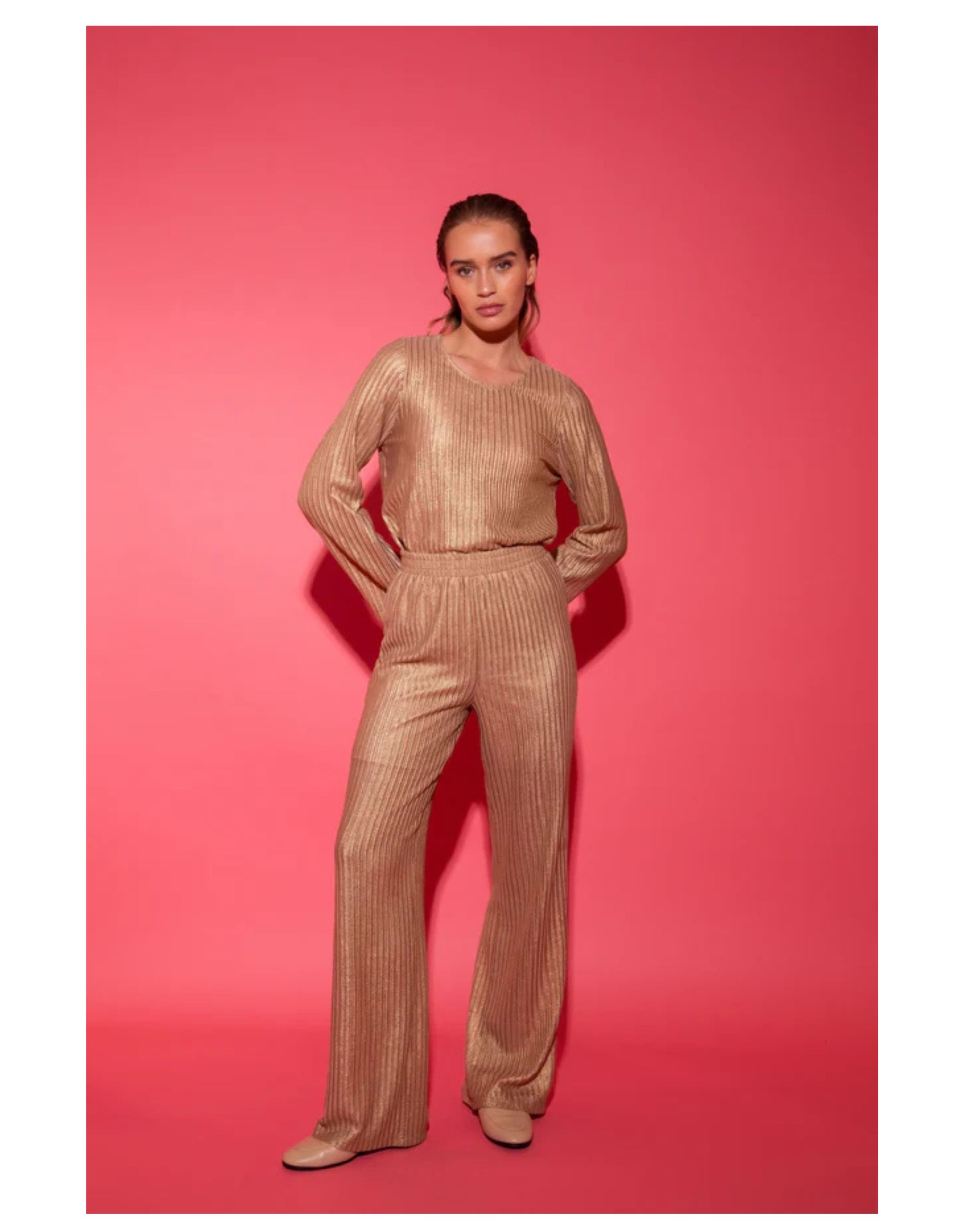 Studio Amaya  Tops Goud Evi