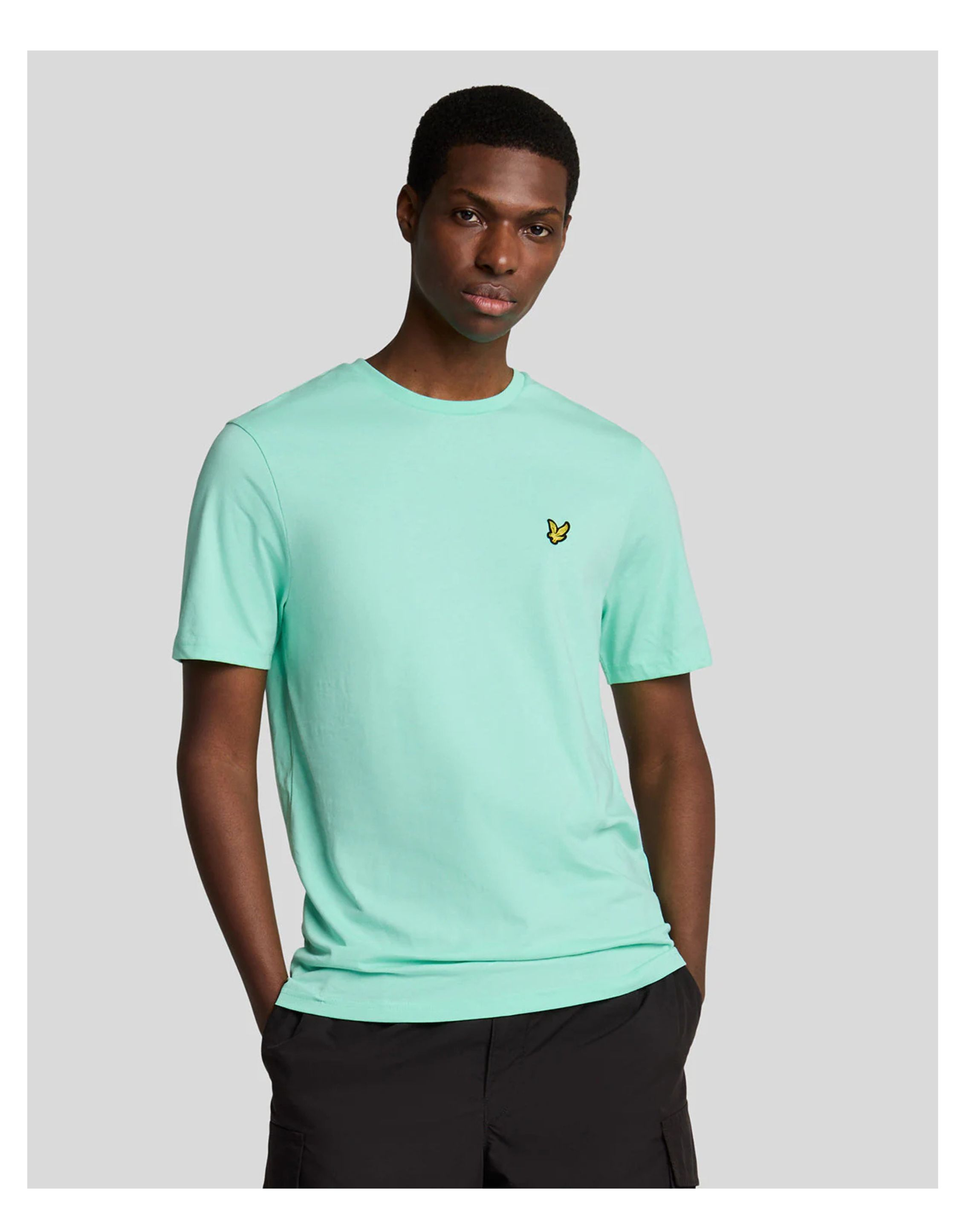 Lyle&scott Plain T-shirts Lichtgroen Ts400vog