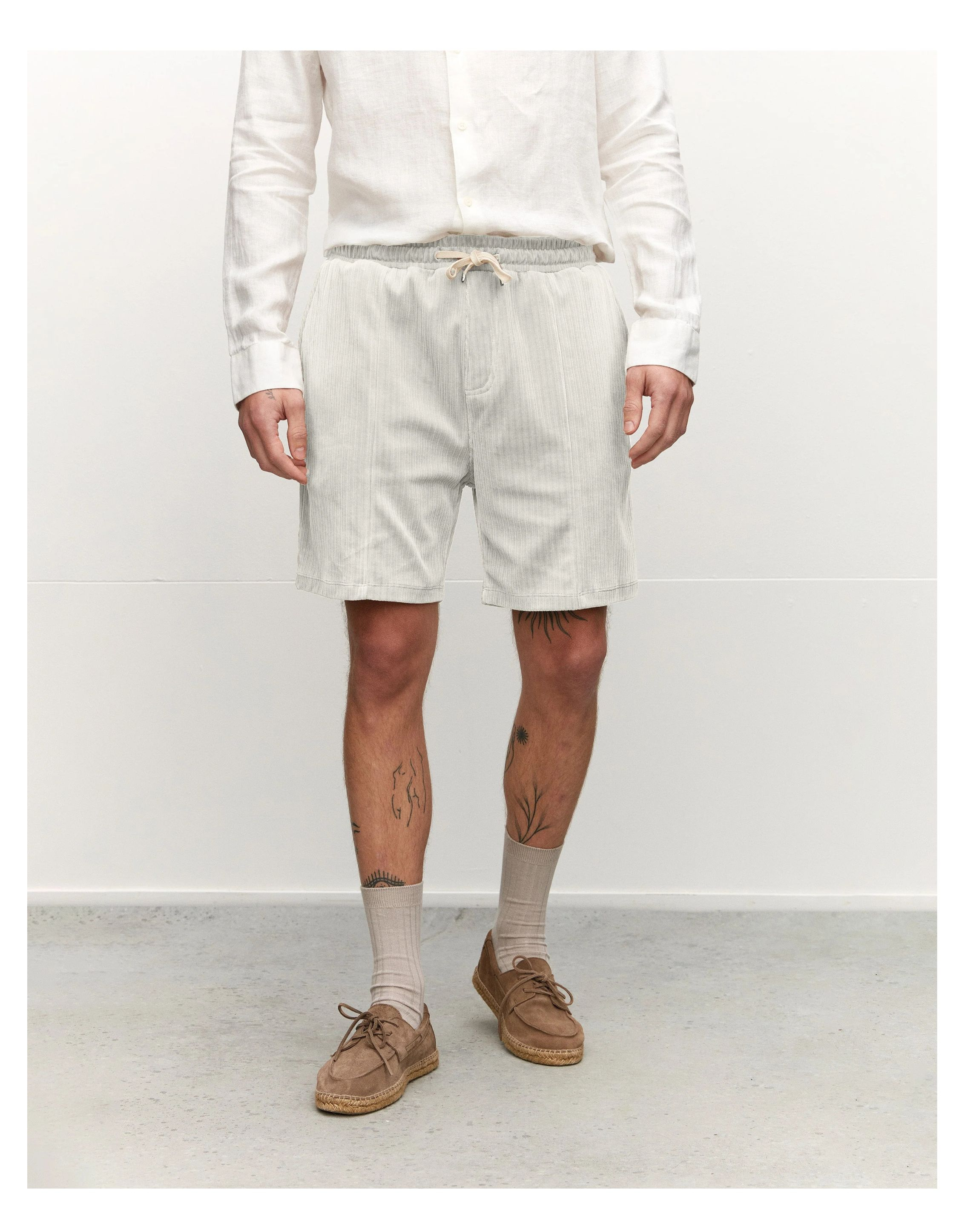 The Goodpeople Hendric Shorts Beige 25010307