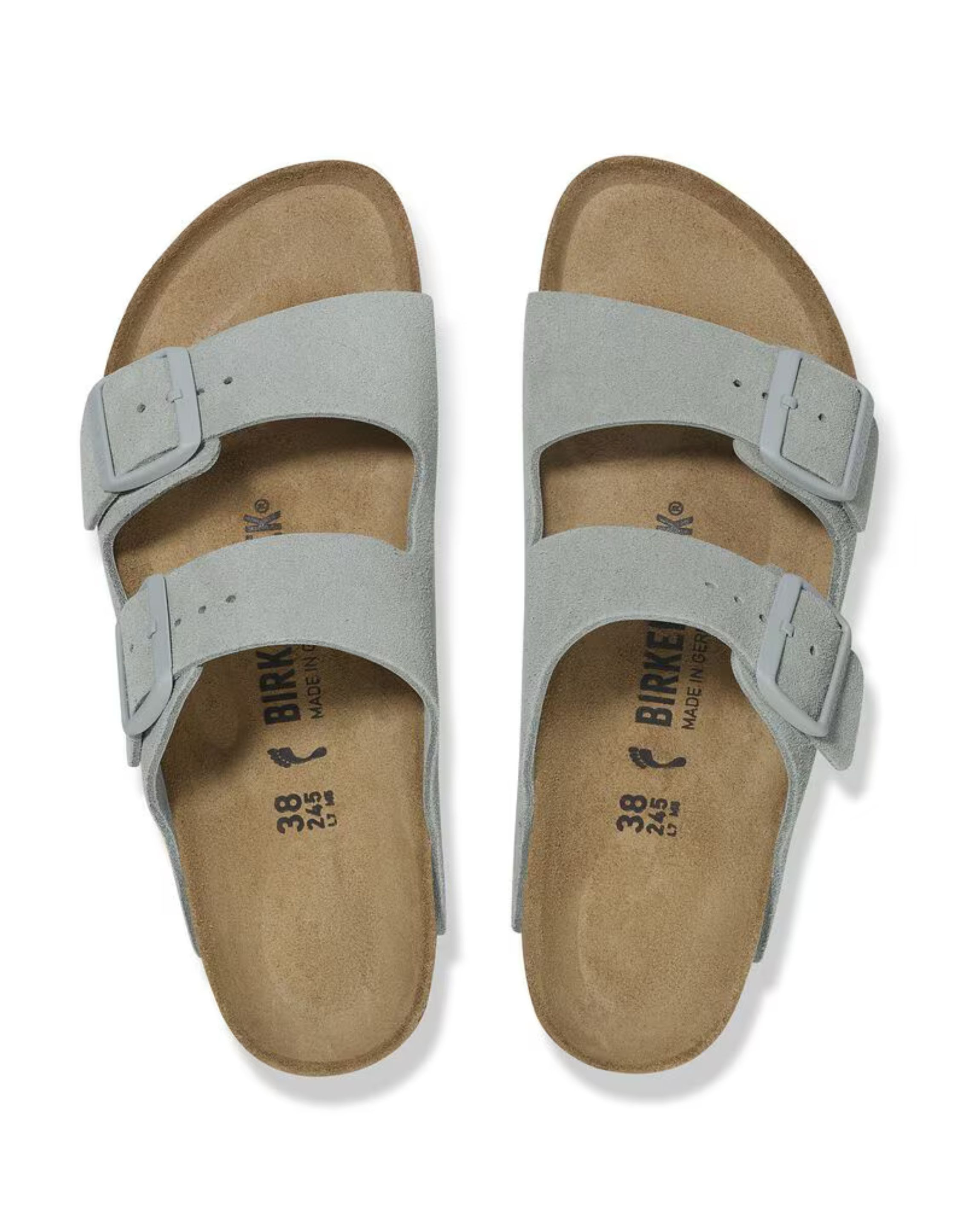 Birkenstock Arizona Bs Slippers Lichtblauw 1029215