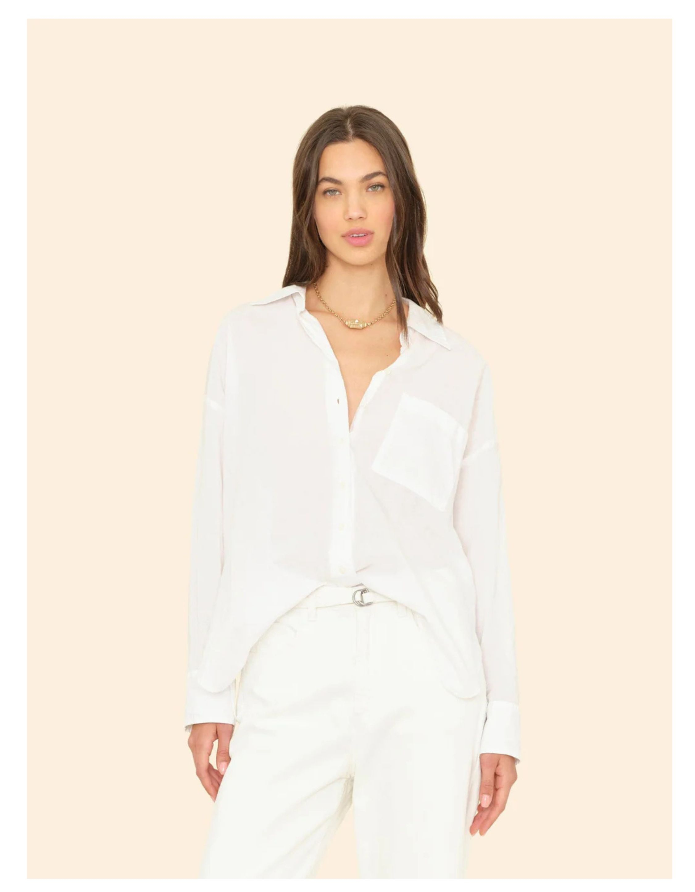 Xirena Sydney Blouses Wit X5ctp012
