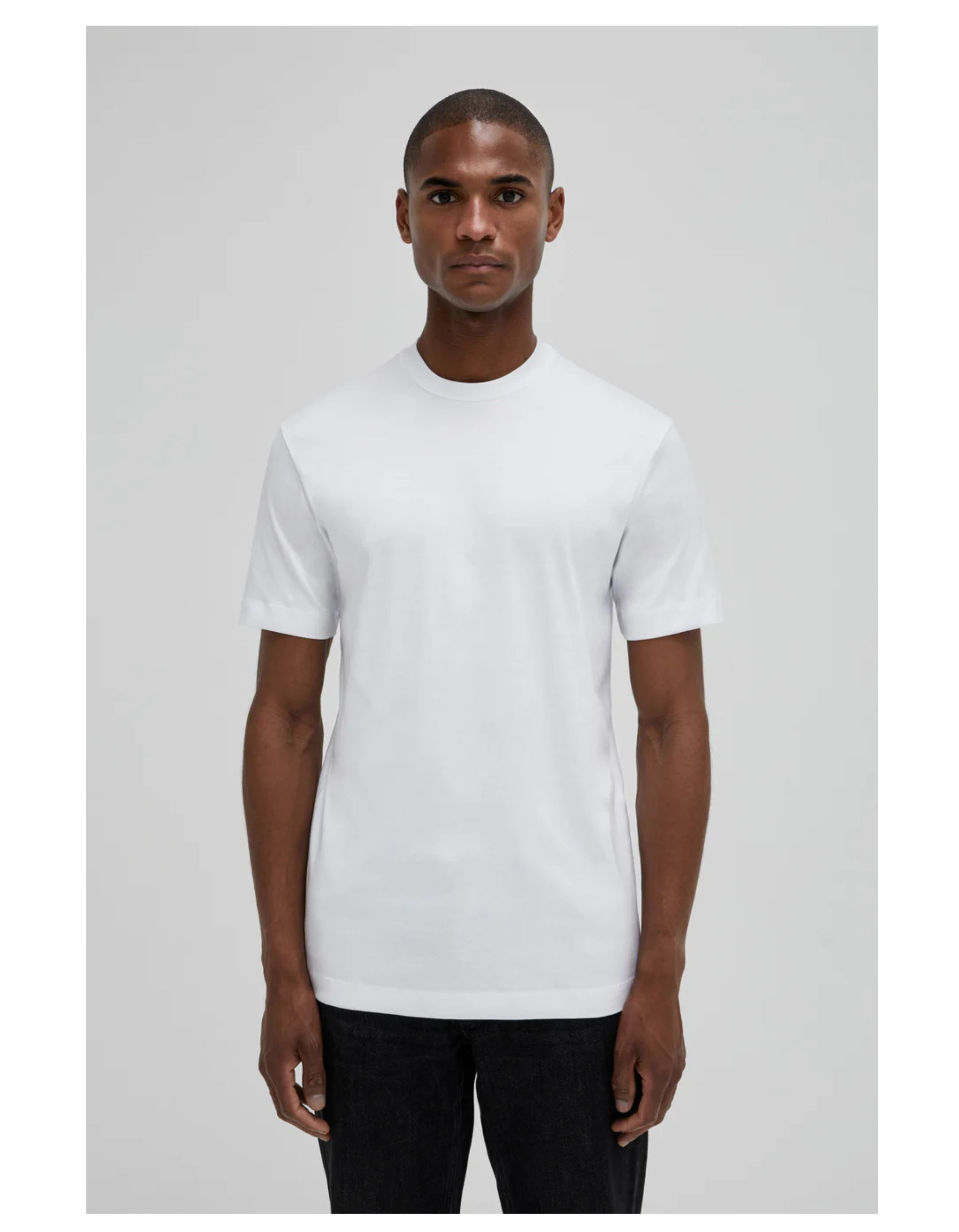 Valenza Interlock Supima T-shirts Wit 1001