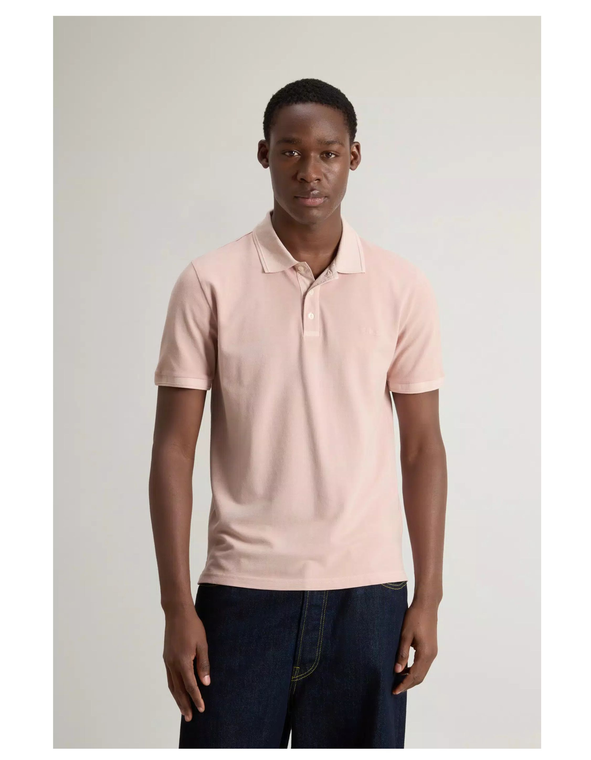 Woolrich Mackinack Polo Polos Oud Rose Cfwopo0065mrut1483