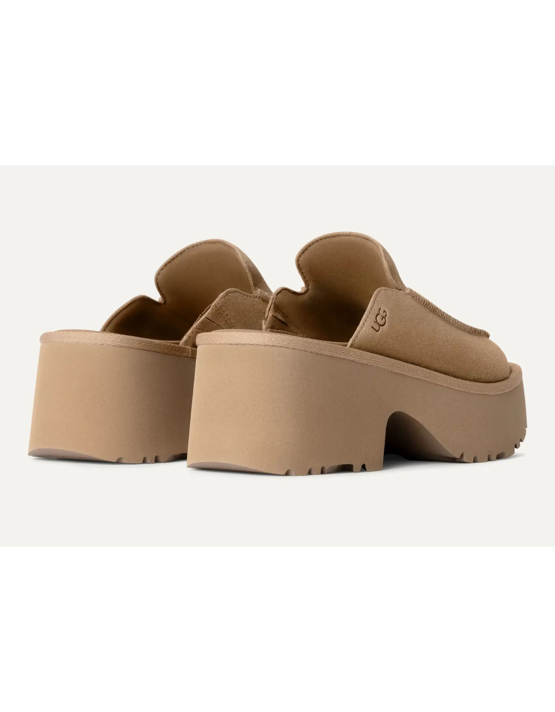 Ugg New Heights Slide Slippers Beige 1167476