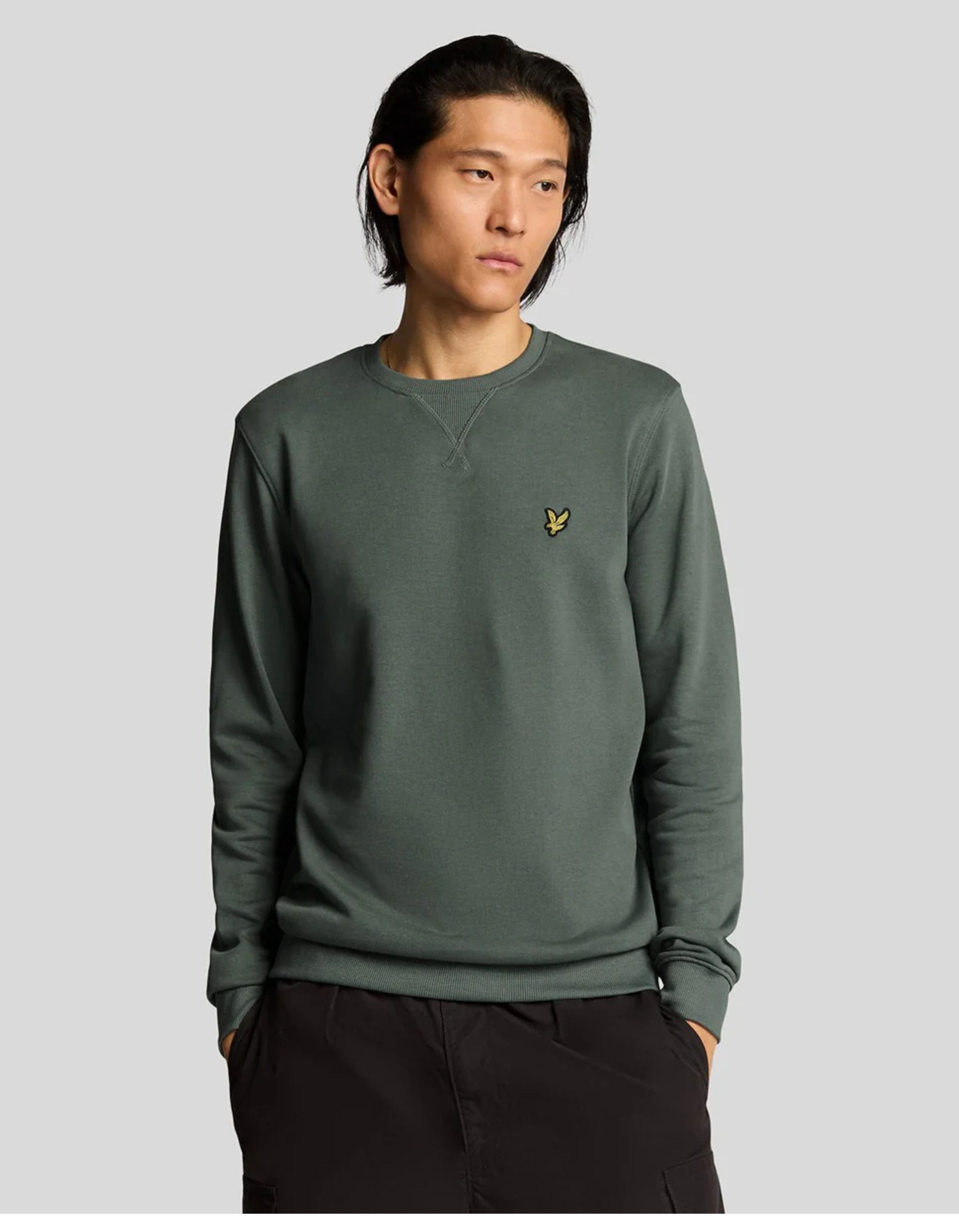 Lyle&scott  Sweaters Donkergroen Ml424vog