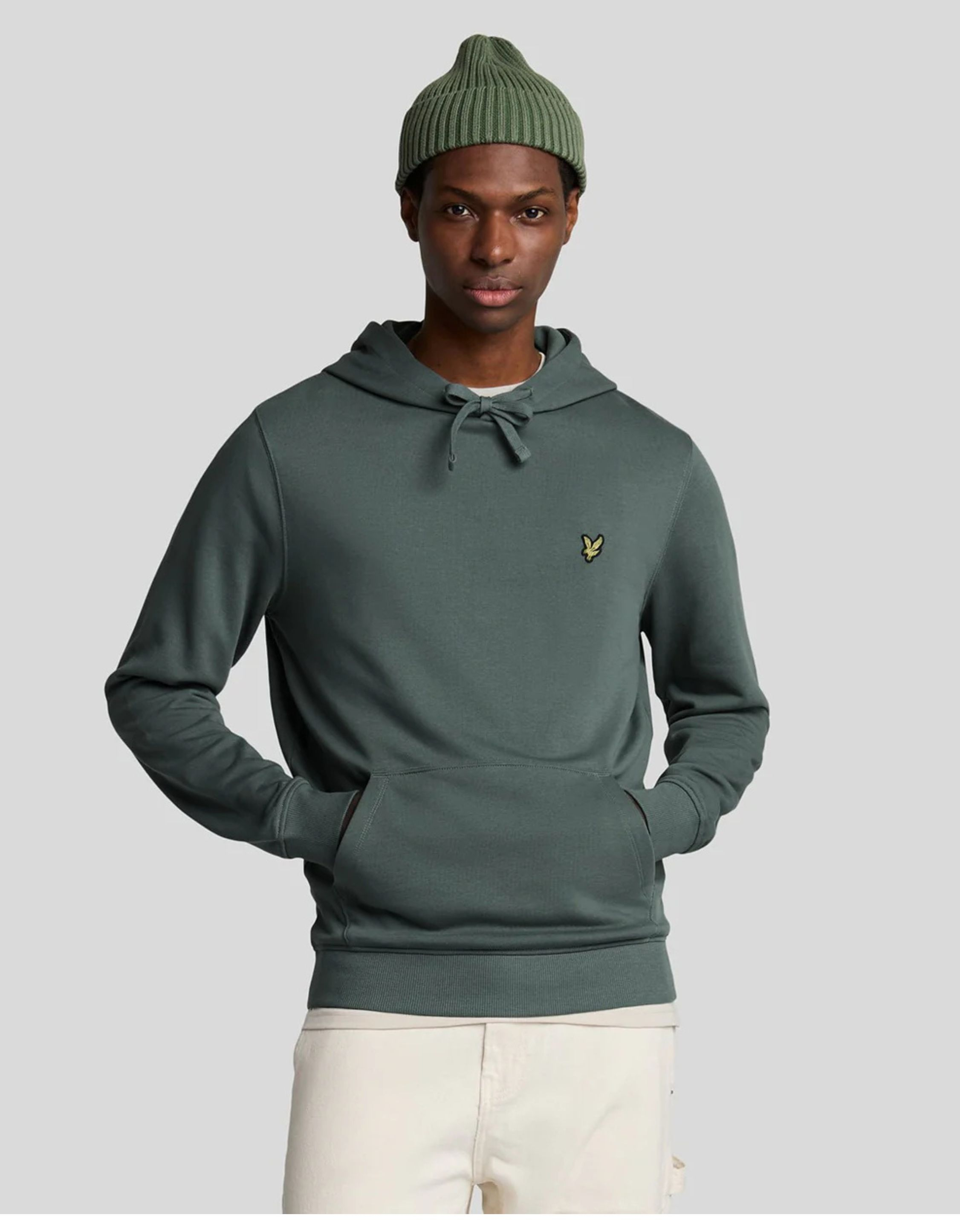 Lyle&scott  Hoodies Donkergroen Ml416vog