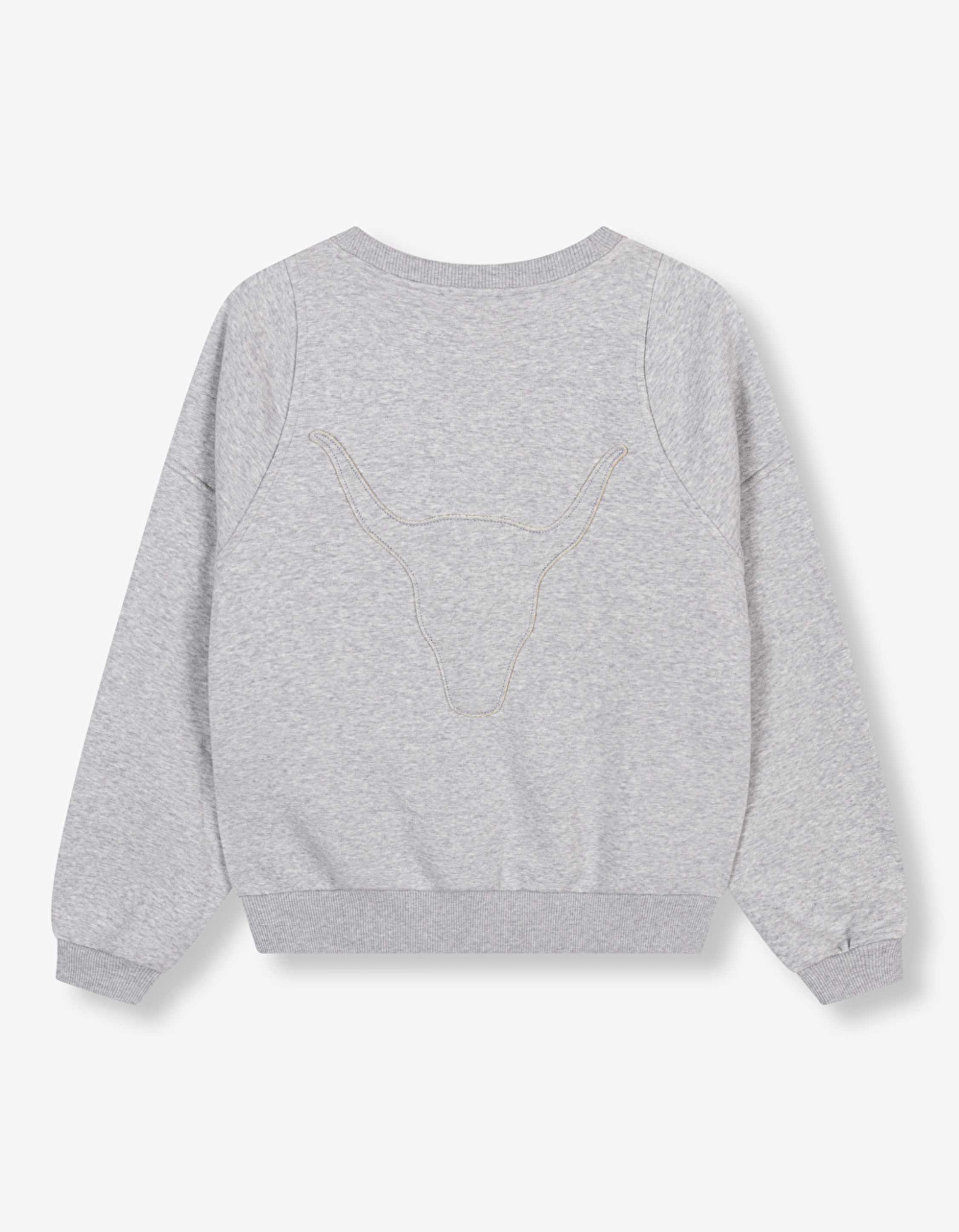 Alix The Label Cut Out Sweater Sweaters Grijs 2503837085