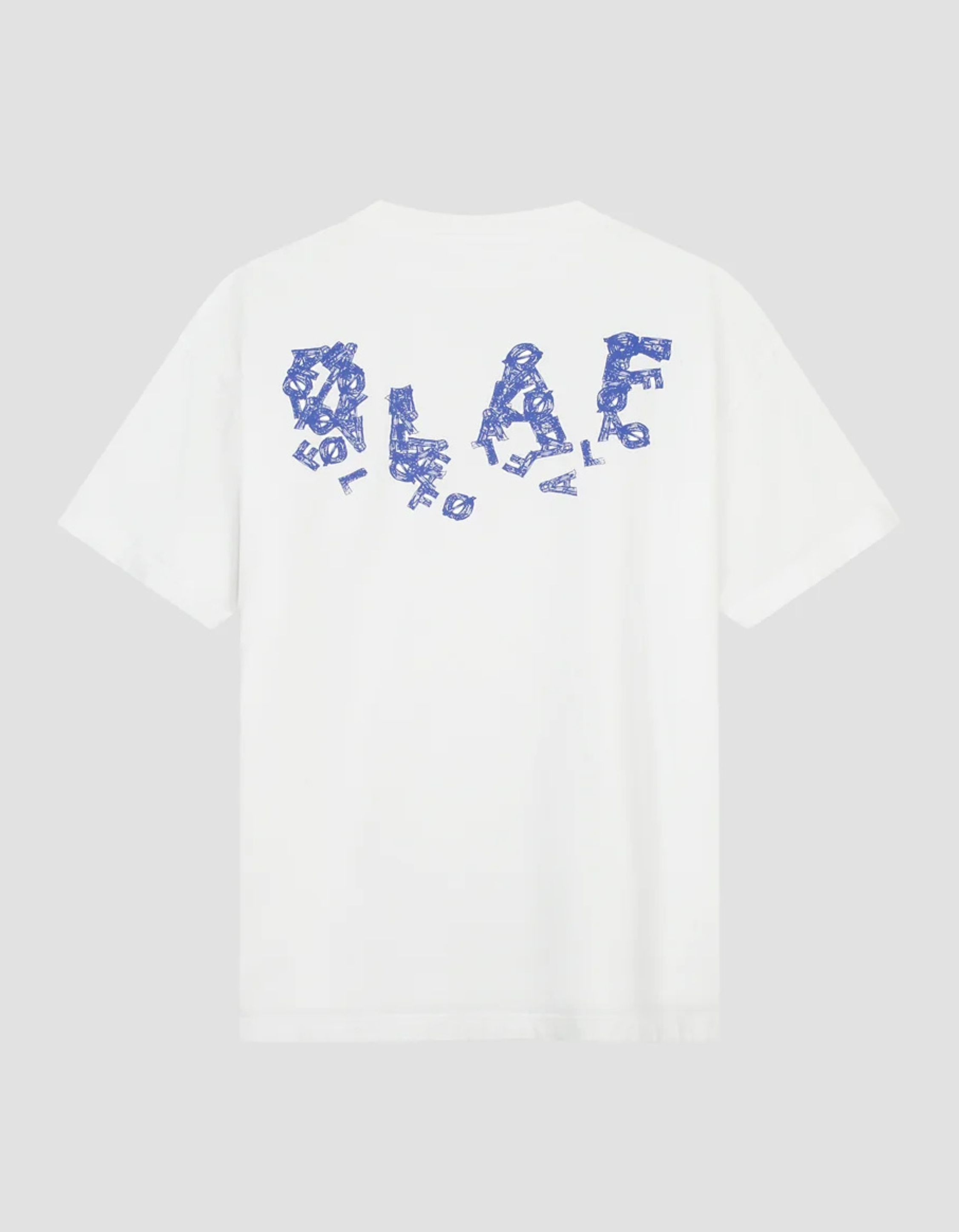 ØlÅf Ink Logo Tee T-shirts Wit M200109