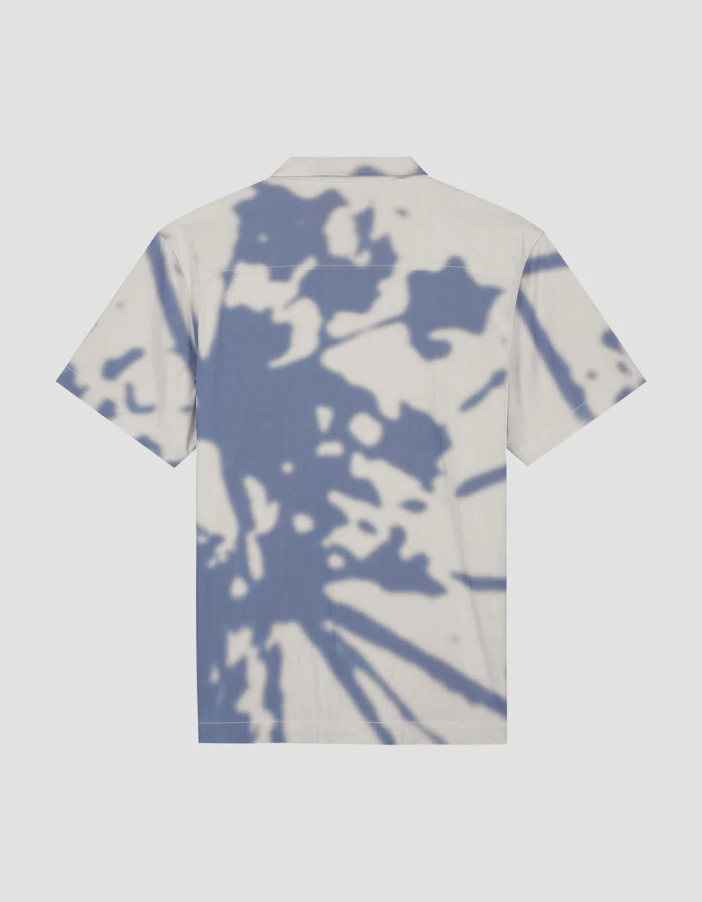 ØlÅf Abstract Dandelion Shirt Ss Korte Mouw Overhemden Beige M200308