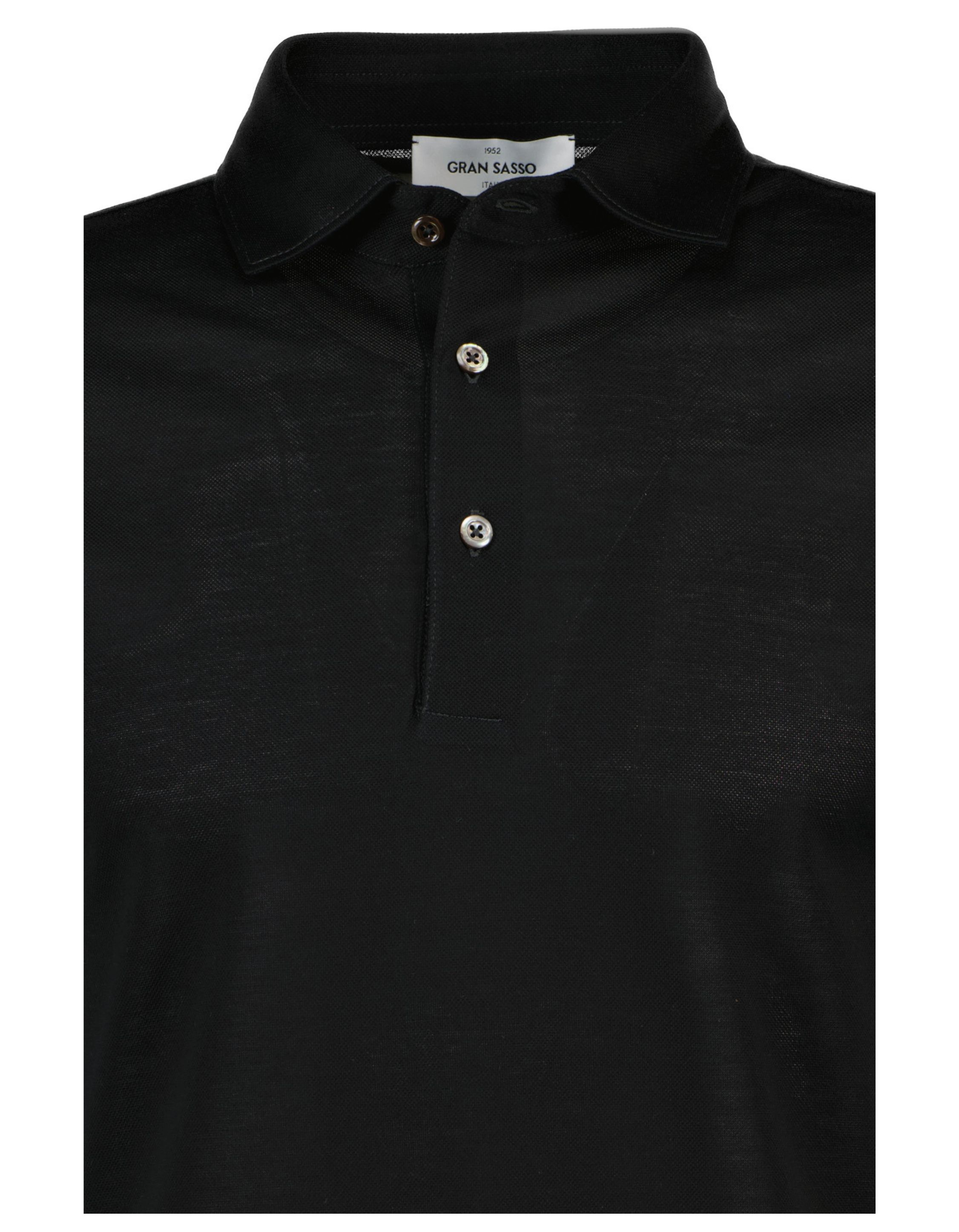 Gran Sasso  Polos Zwart 60103/74201