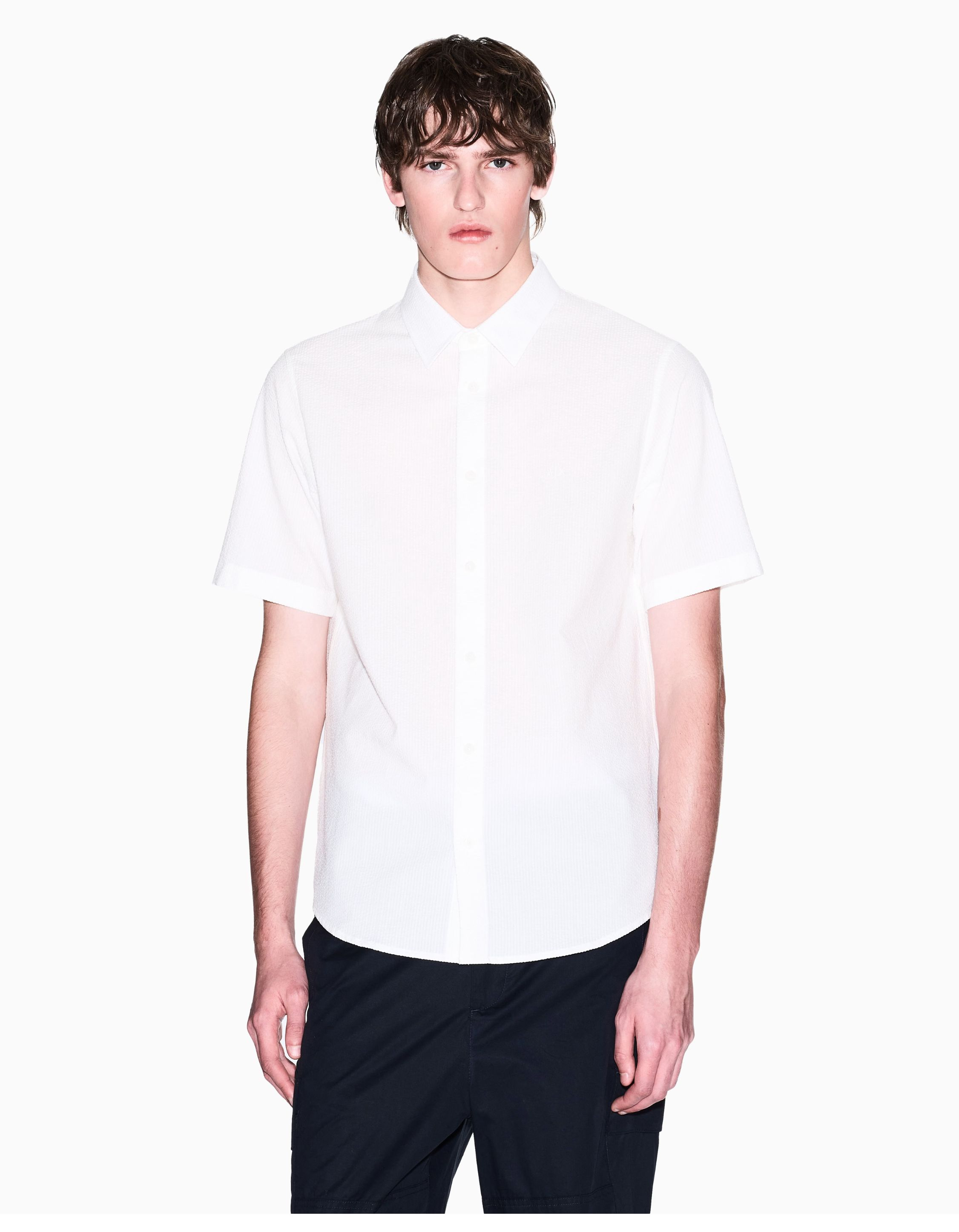 Armani Exchange  Overhemden Off White Xm001237 Af13141