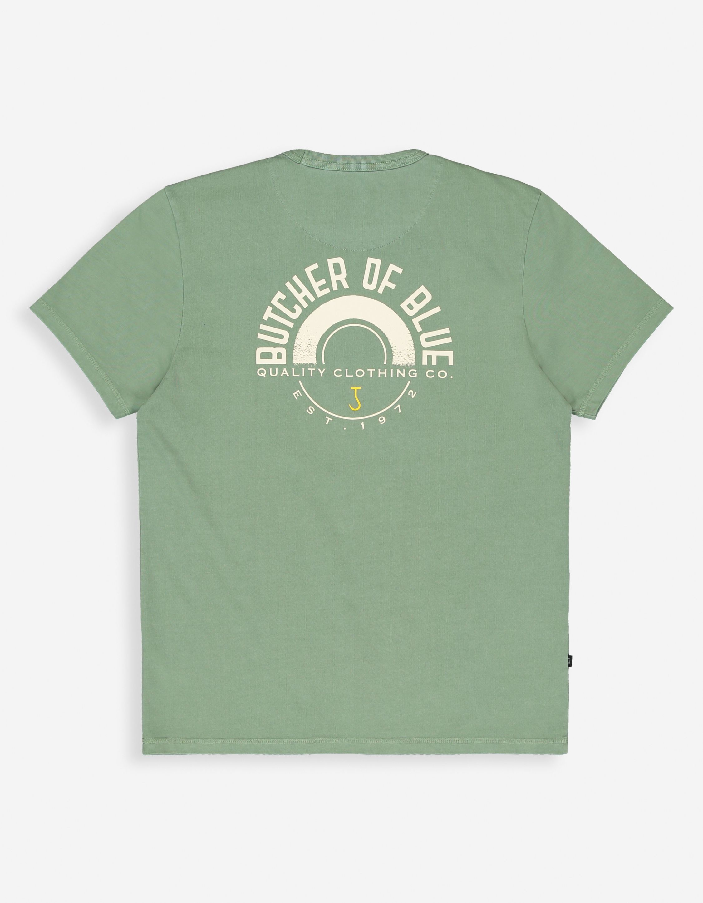 Butcher Of Blue Army Circle Tee T-shirts Olijf M2512011