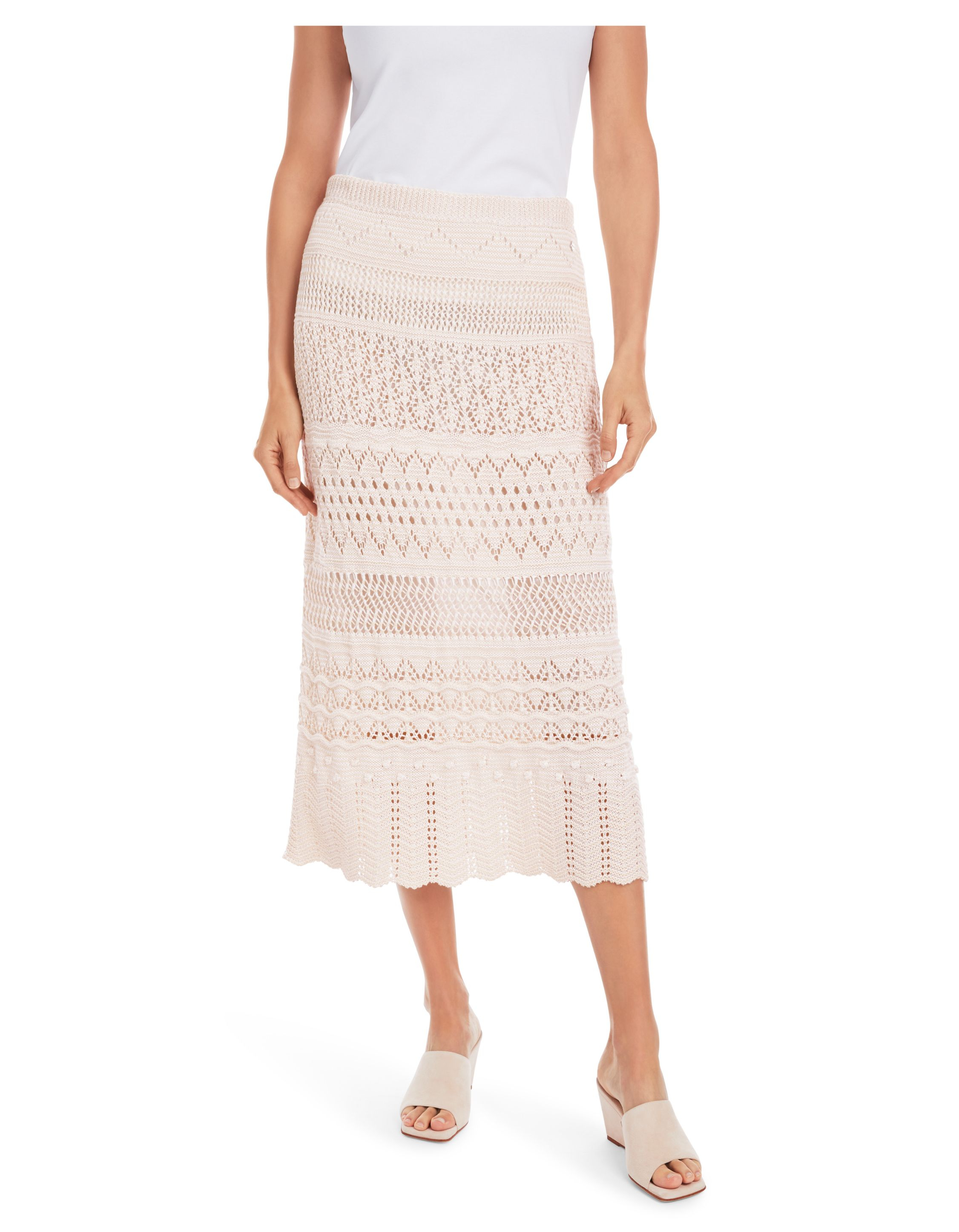 Marccain  Rokken Beige Yc 71.24 M47