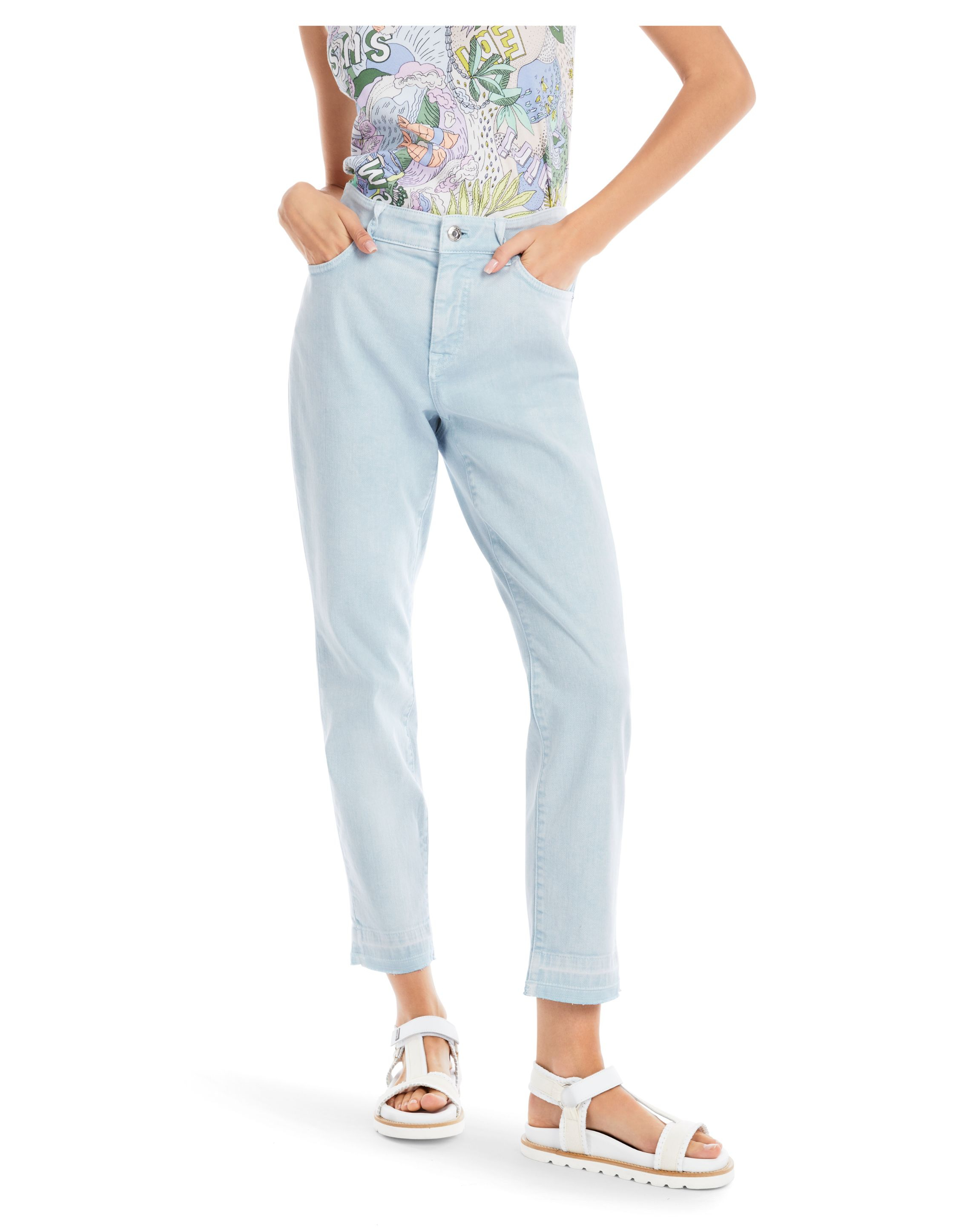 Marccain  Jeans Blauw Ys 82.20 D12
