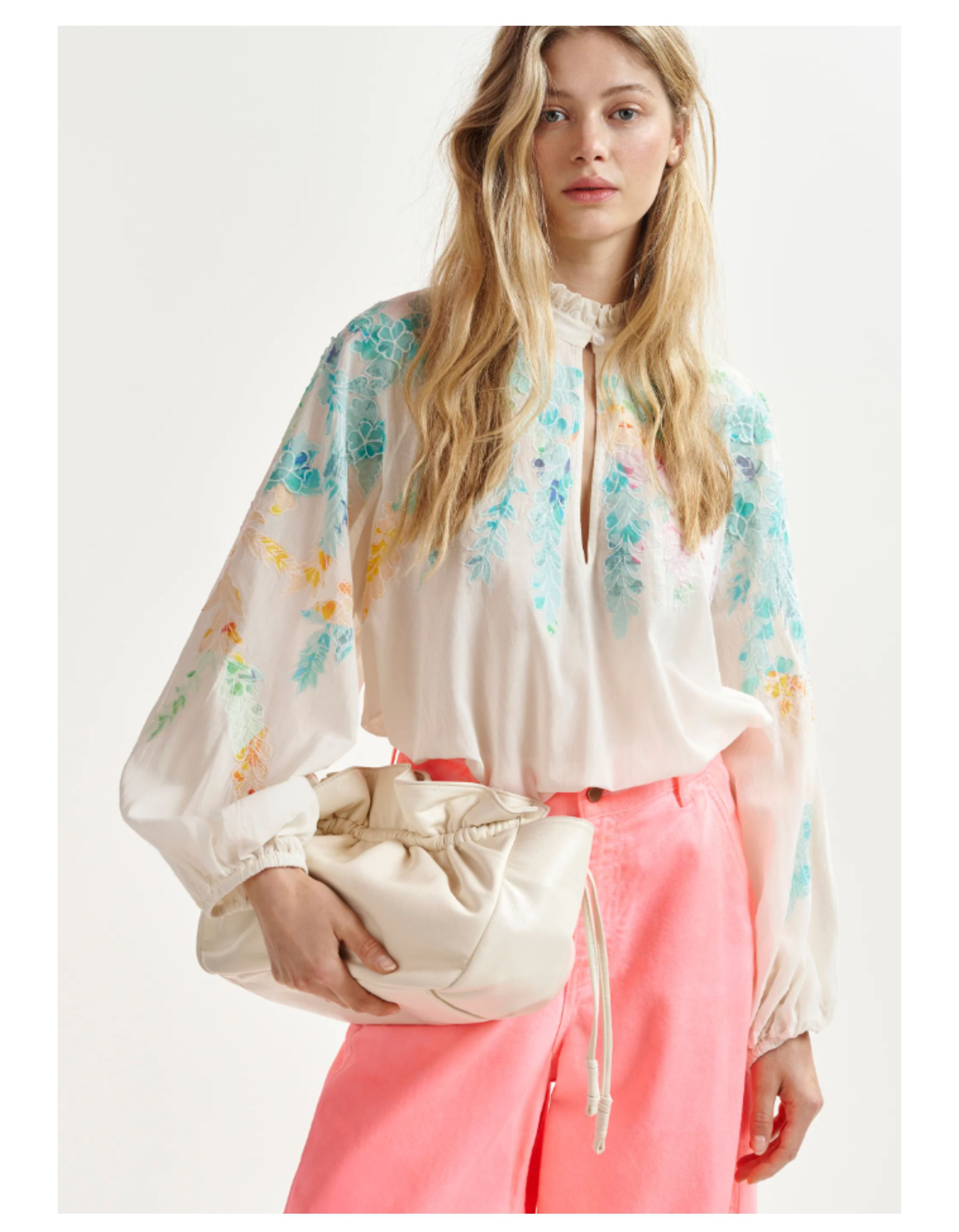 Essentiel Antwerp  Tops Off White Hitrus