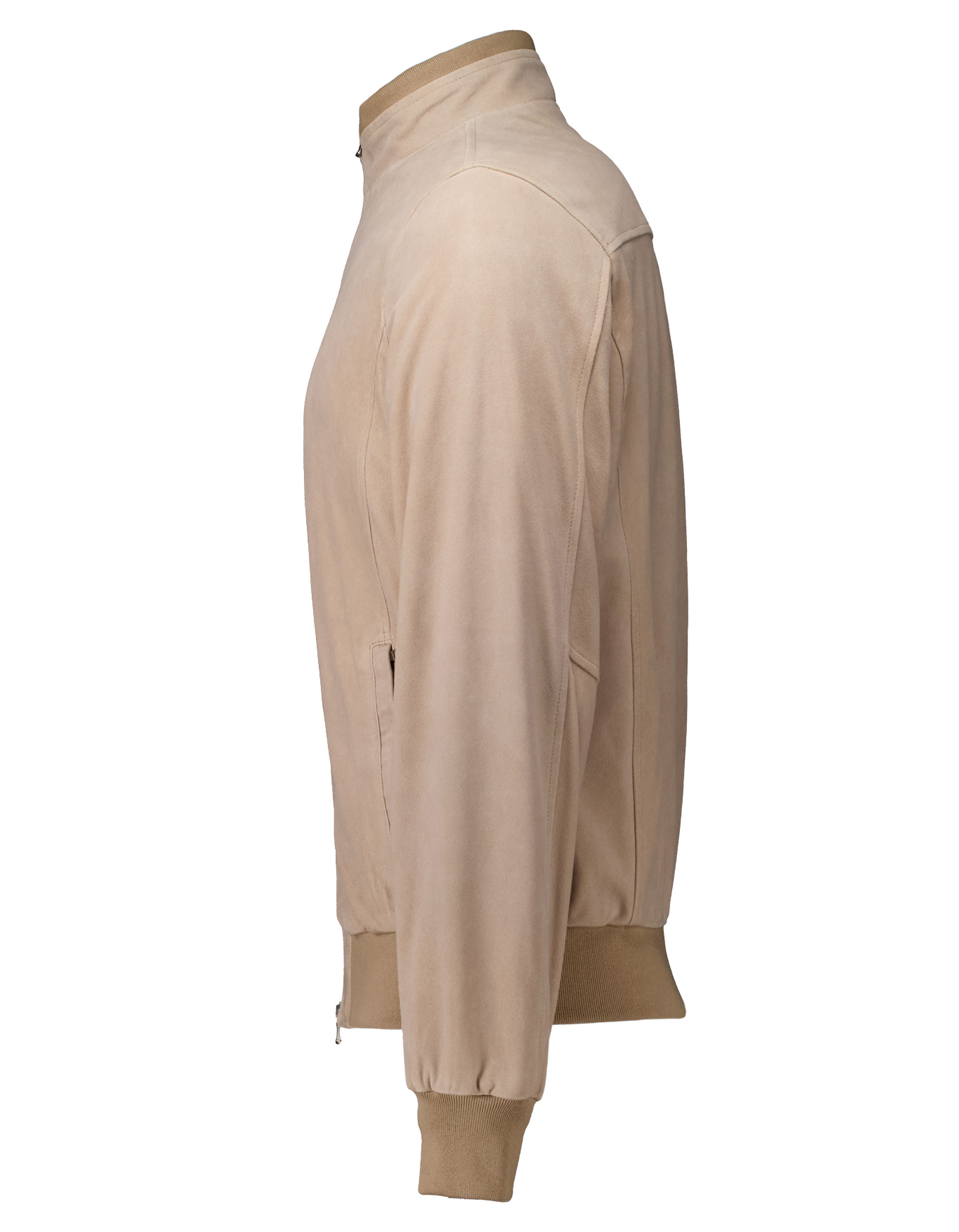 Barba Napoli  Leren Jassen Beige Fox 48201